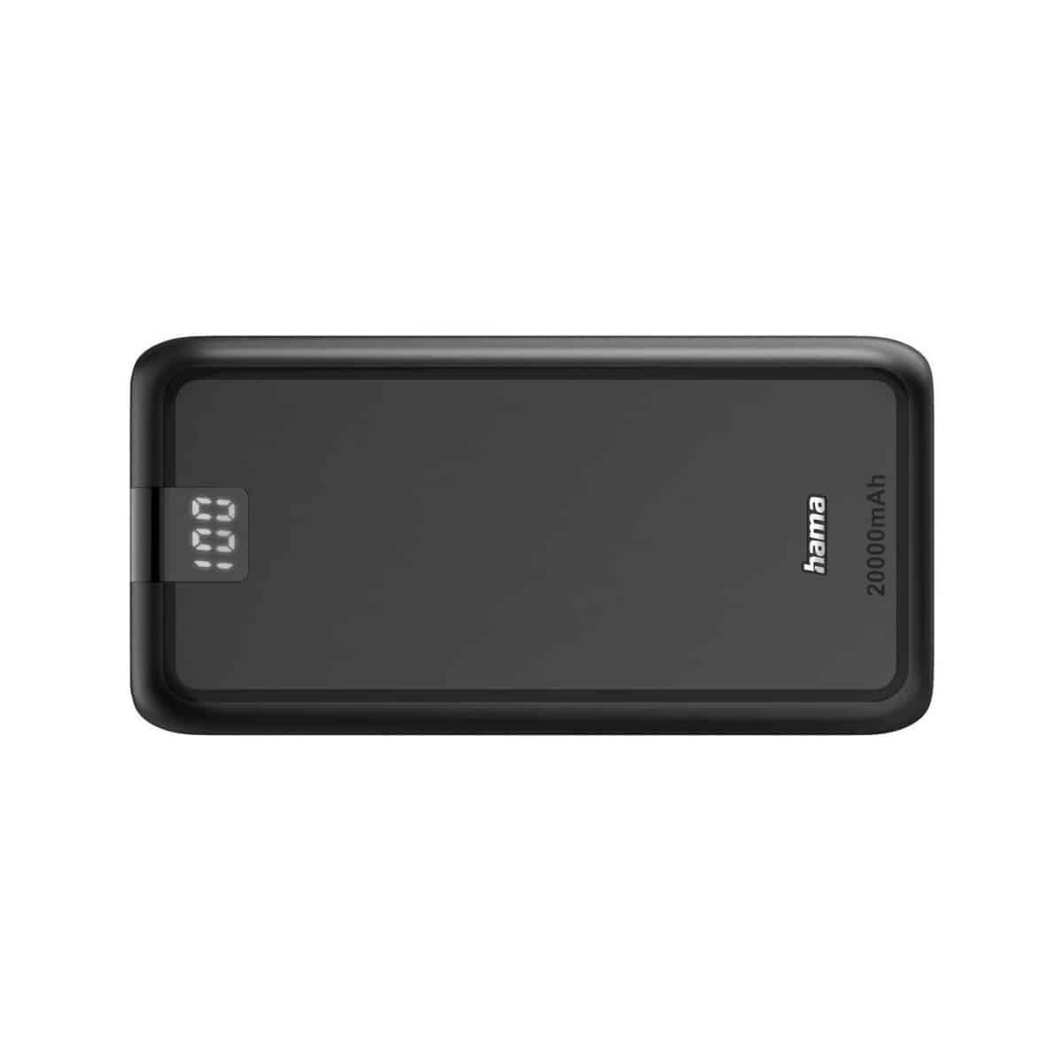 Powerbanki z logo – power bank 20000 mah hama power pack performance VH026-03_AAB02 Power bank 20000 mAh Hama Power Pack Performance VH026-03_AAB02