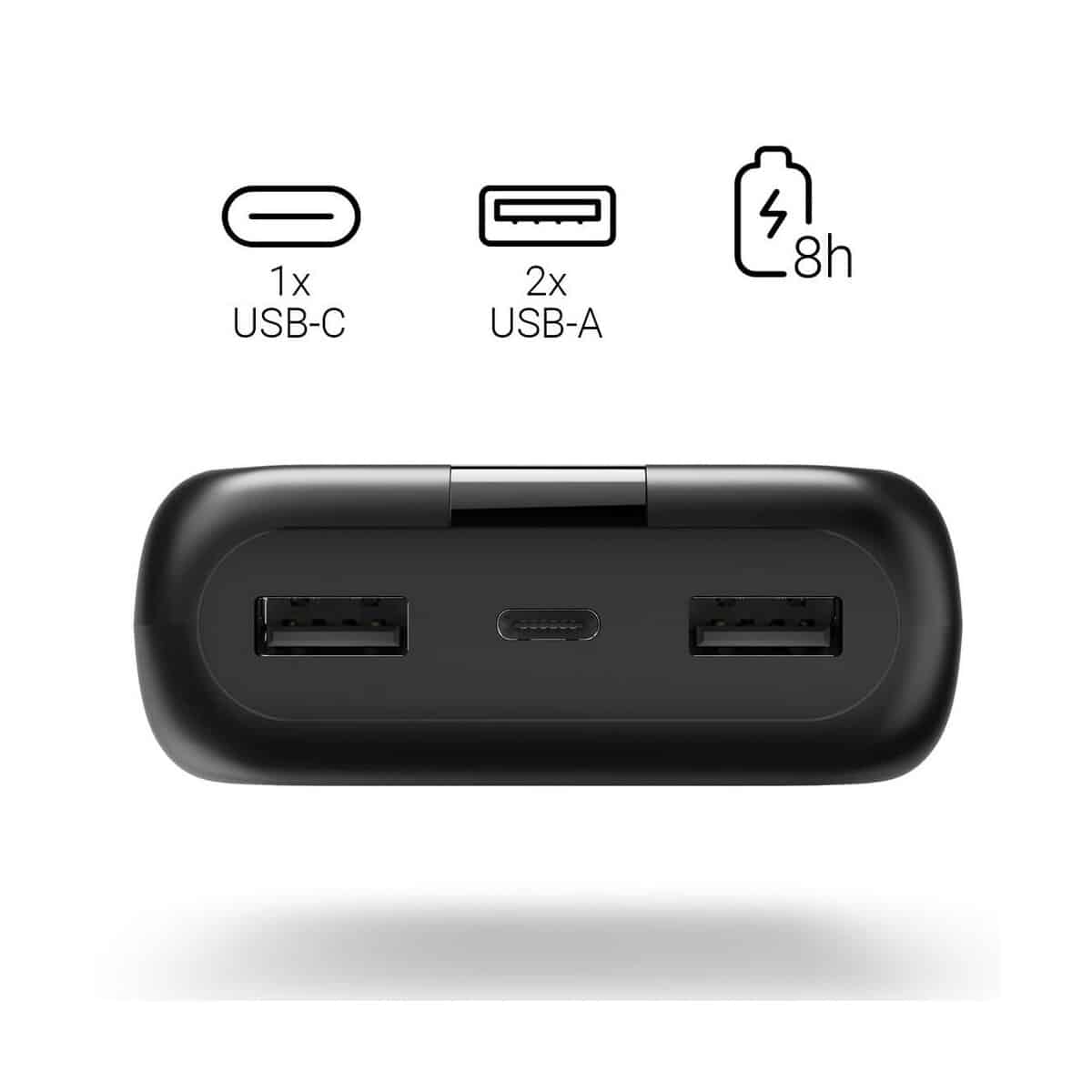 Powerbanki z logo – power bank 20000 mah hama power pack performance VH026-03_ITP02 Power bank 20000 mAh Hama Power Pack Performance VH026-03_ITP02