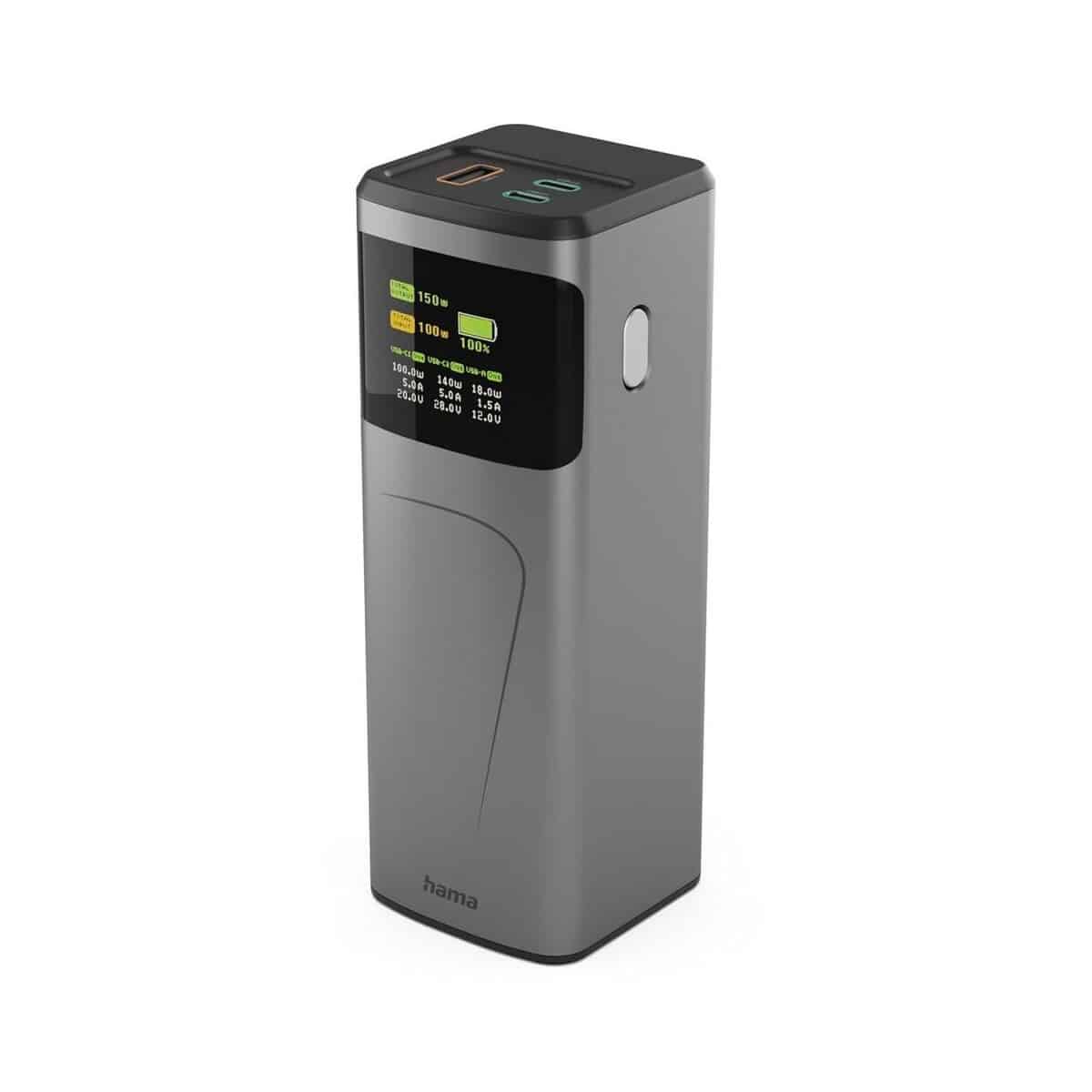 Powerbanki z logo – power bank 24000 mah hama high power 150w VH029-15_AAA01 Power bank 24000 mAh Hama High Power 150W VH029-15_AAA01