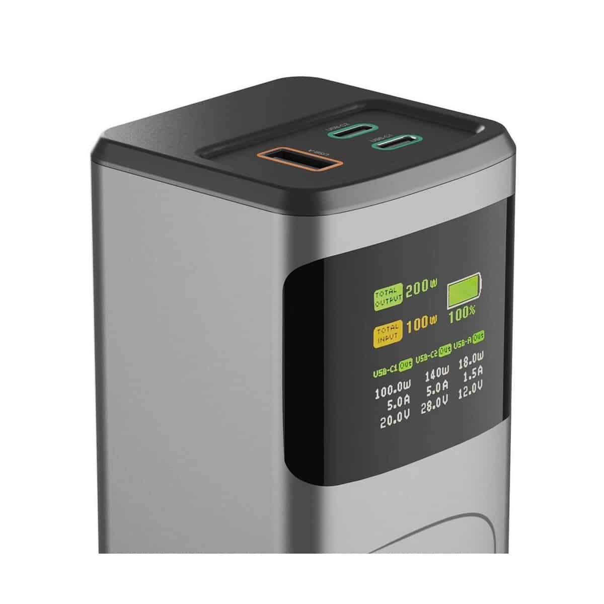 Powerbanki z logo – power bank 24000 mah hama high power 200w VH030-15_IDE01 Power bank 24000 mAh Hama High Power 200W VH030-15_IDE01