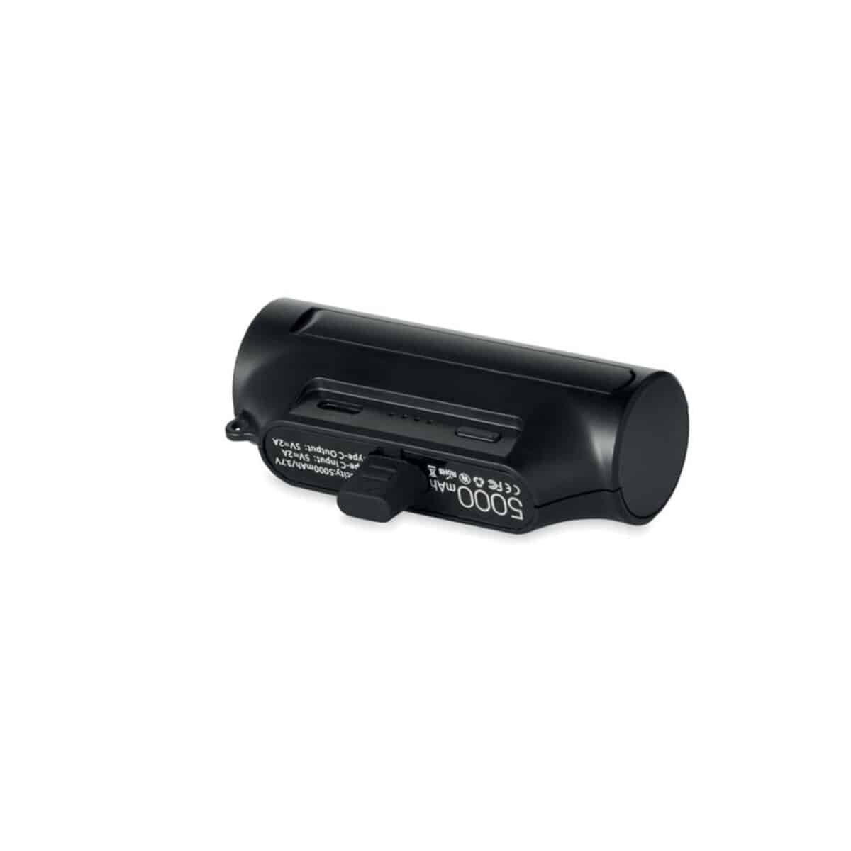 Powerbanki z logo – power bank 5000mah powerkau mo2967-03-back Power bank 5000mAh POWERKAU mo2967-03-back