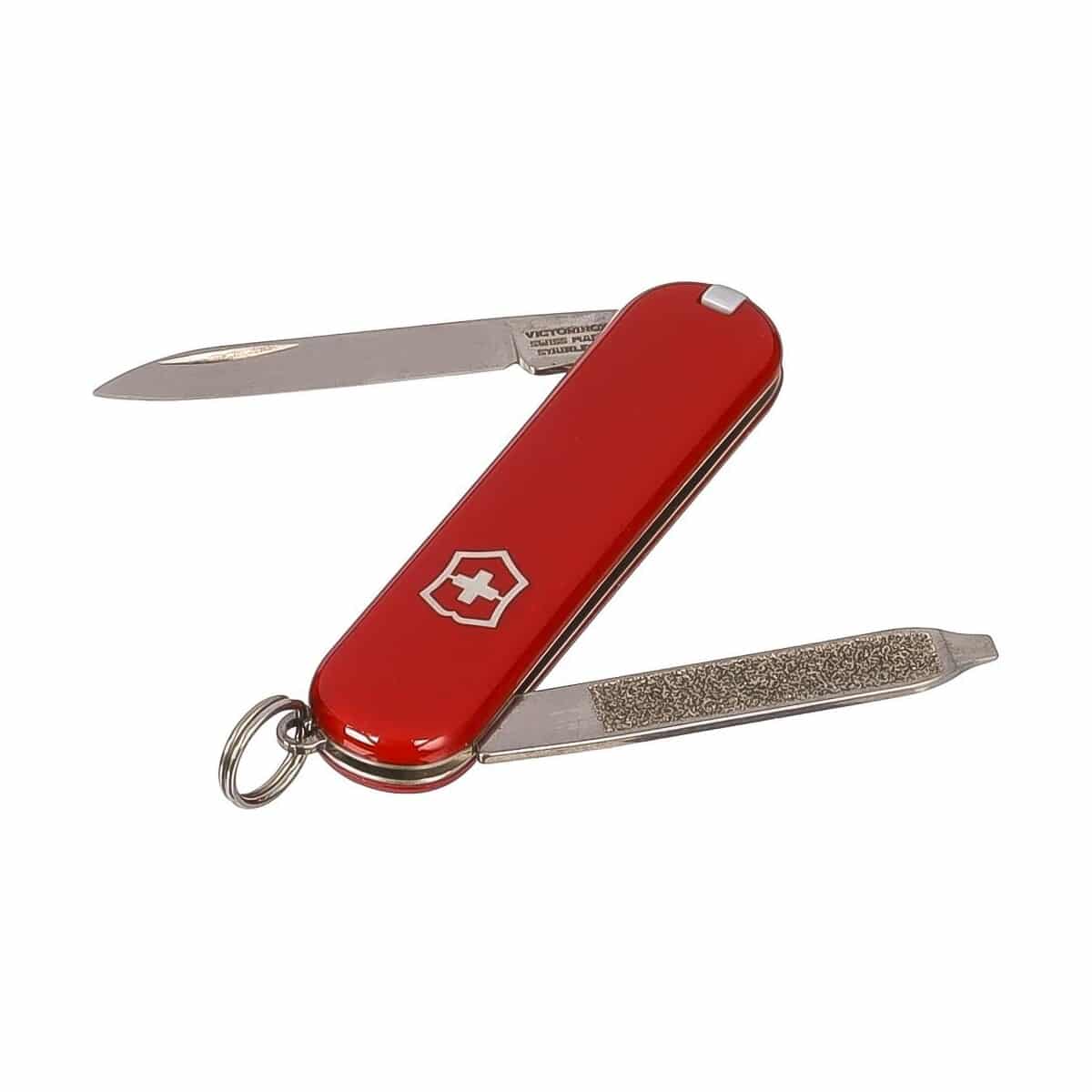 Scyzoryki z logo – nóż wielofunkcyjny victorinox escort red VB305-05_AAA01 Nóż wielofunkcyjny Victorinox Escort Red VB305-05_AAA01