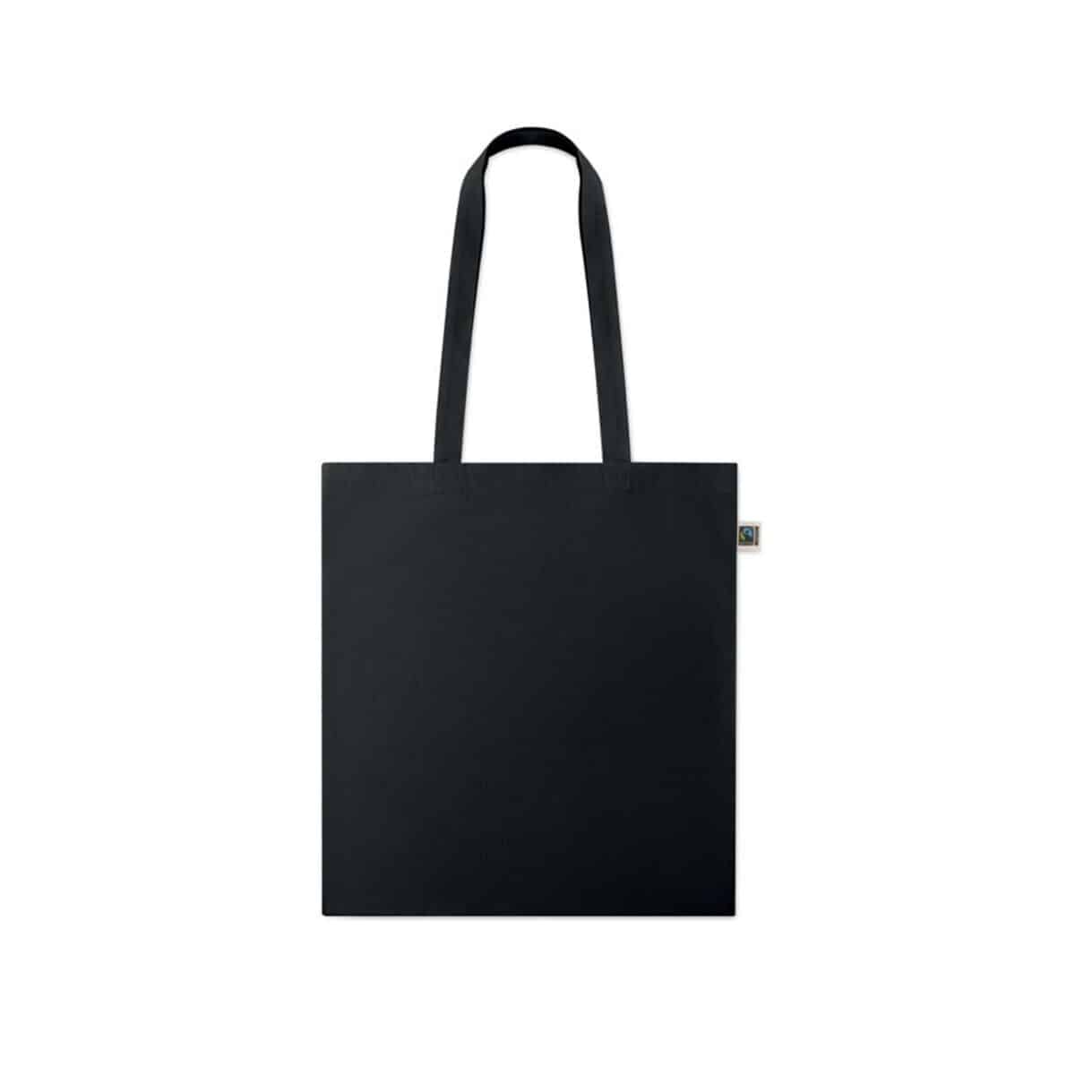 Torby bawełniane z logo – torba na zakupy fairtrade 180gr osole+ colour mo2589-03-back Torba na zakupy Fairtrade 180gr OSOLE+ COLOUR mo2589-03-back
