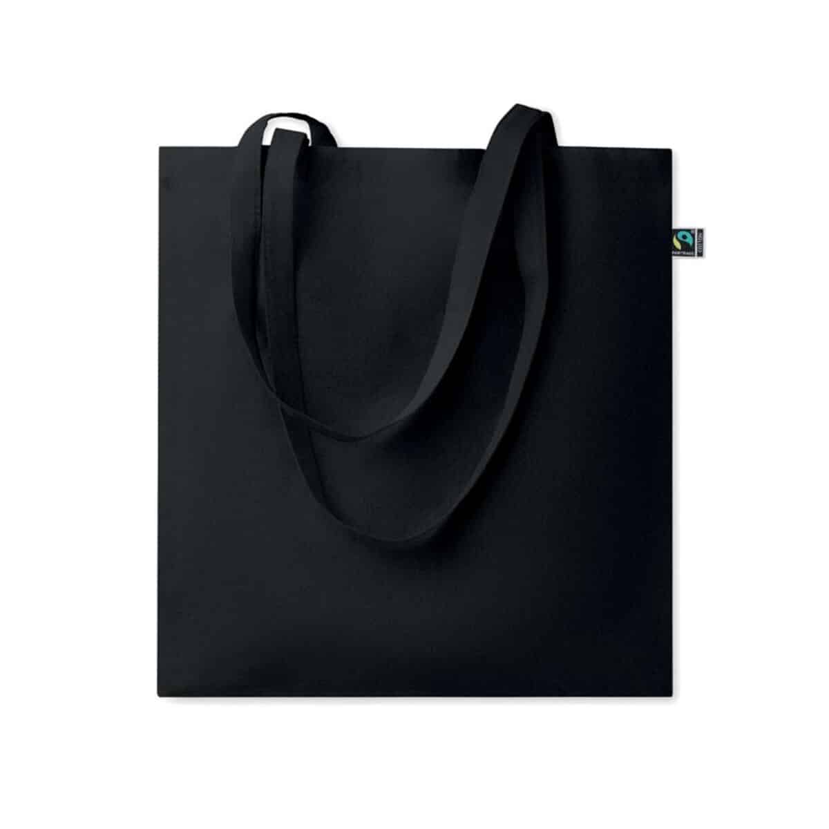 Torby bawełniane z logo – torba na zakupy fairtrade 180gr osole+ colour mo2589-03 Torba na zakupy Fairtrade 180gr OSOLE+ COLOUR mo2589-03