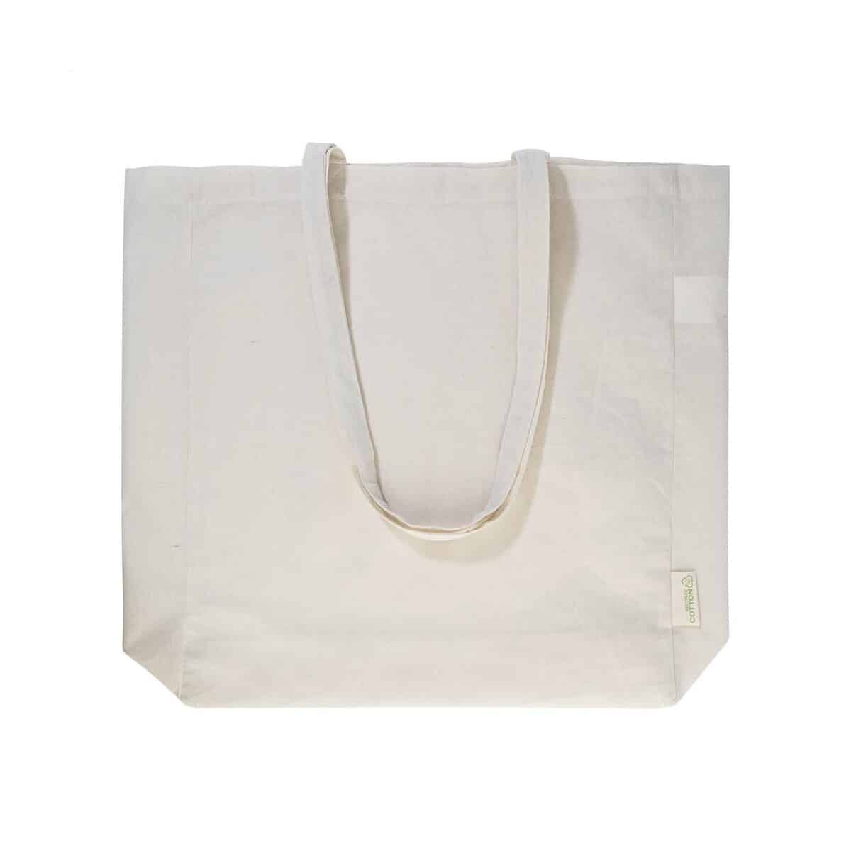 Torby na zakupy z logo – guspex torba na zakupy z recyklingowanej bawełny AP800693-00 Guspex torba na zakupy z recyklingowanej bawełny AP800693-00