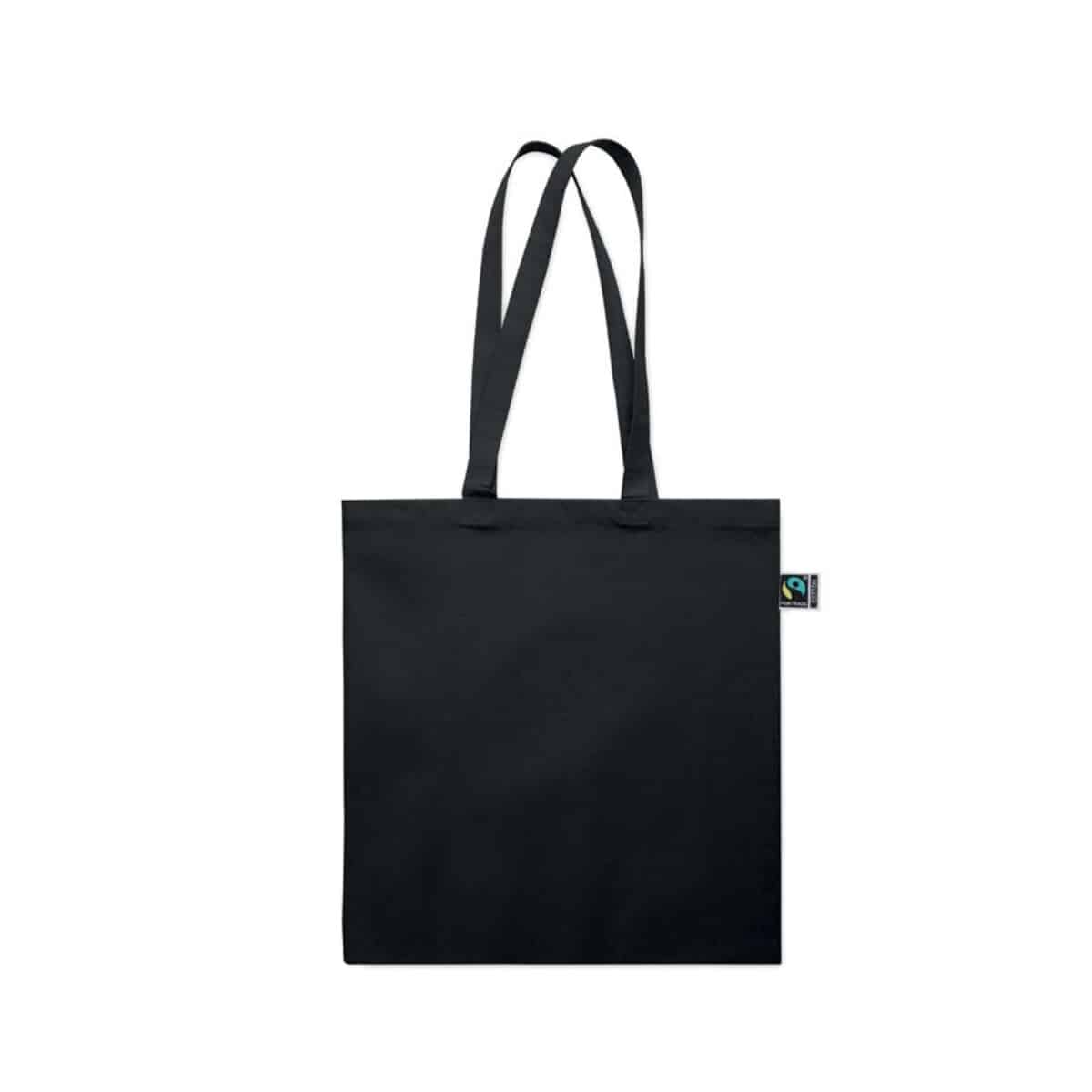 Torby na zakupy z logo – torba na zakupy fairtrade 180 g osole++ colour mo2590-03-side Torba na zakupy Fairtrade 180 g OSOLE++ COLOUR mo2590-03-side