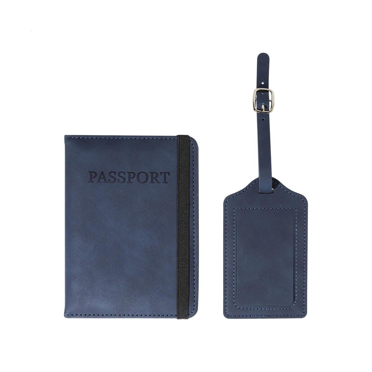 Zawieszki do bagażu z logo – twinpass zestaw podróżny (etui na paszport i zawieszeka na bagaż rpu) AP800291-06A TwinPass zestaw podróżny (etui na paszport i zawieszeka na bagaż RPU) AP800291-06A