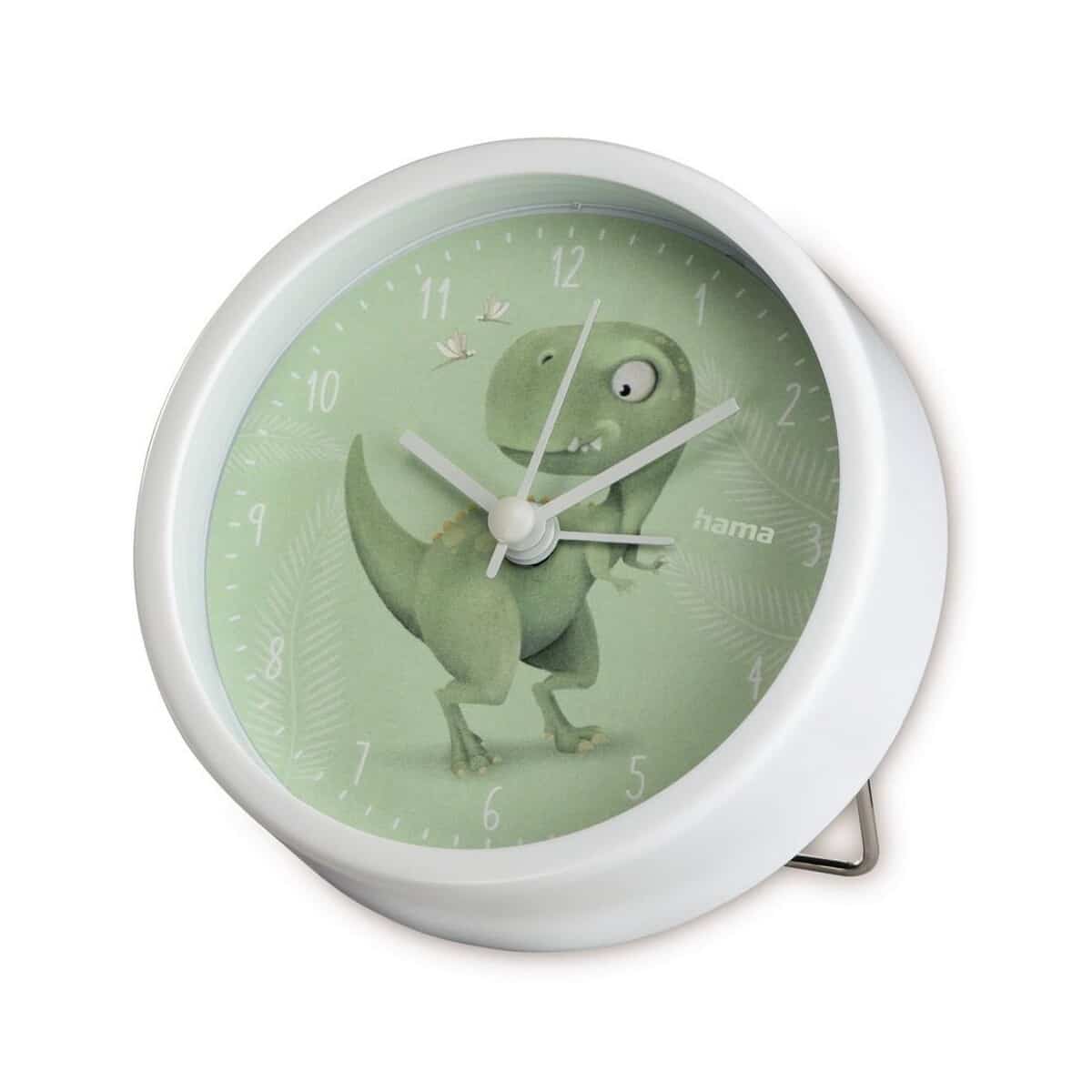 Zegary z logo – budzik dla dzieci hama happy dino VH060-06_AAA01 Budzik dla dzieci Hama Happy Dino VH060-06_AAA01