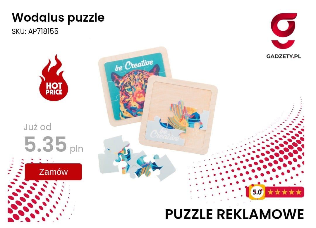 Wodalus puzzle Puzzle Wodalus dla dzieci i dorosłych