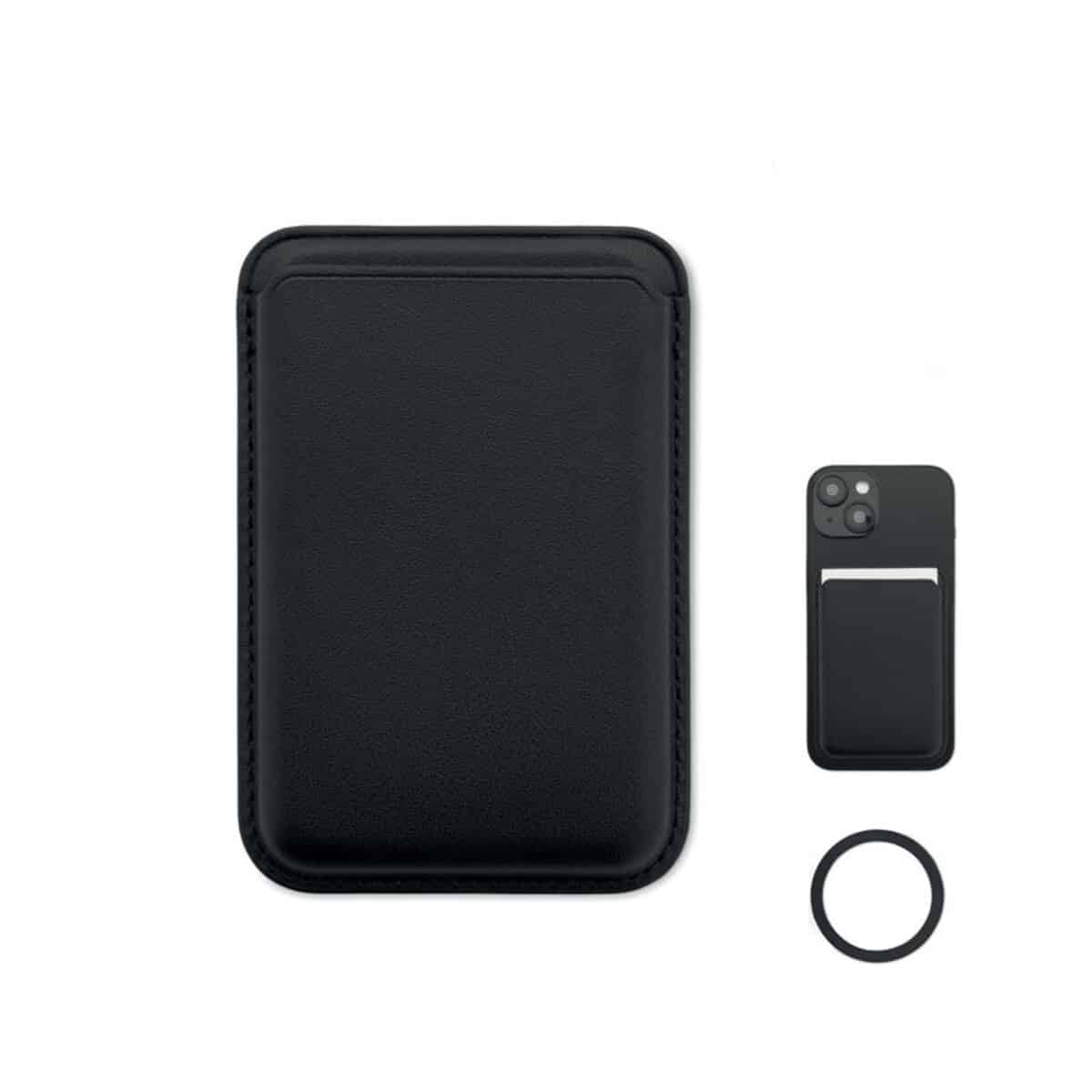 Akcesoria do smartfonów z logo – magnetyczne etui na kartę karta mo2774-03 Magnetyczne etui na kartę KARTA mo2774-03