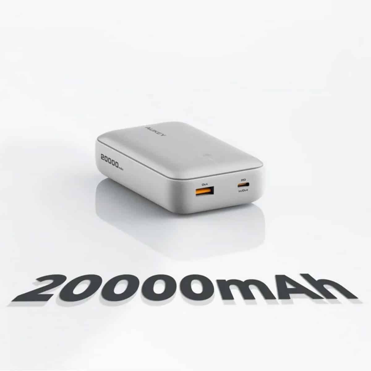 Powerbanki z logo – power bank 20000 mah aukey VAM14-32_ATM02 Power bank 20000 mAh Aukey VAM14-32_ATM02