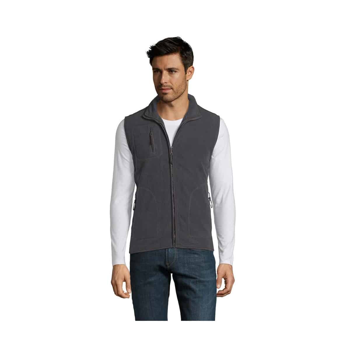 Bezrękawniki z logo – norway uni cardigan 320g norway s51000-cr NORWAY UNI CARDIGAN 320g NORWAY s51000-cr