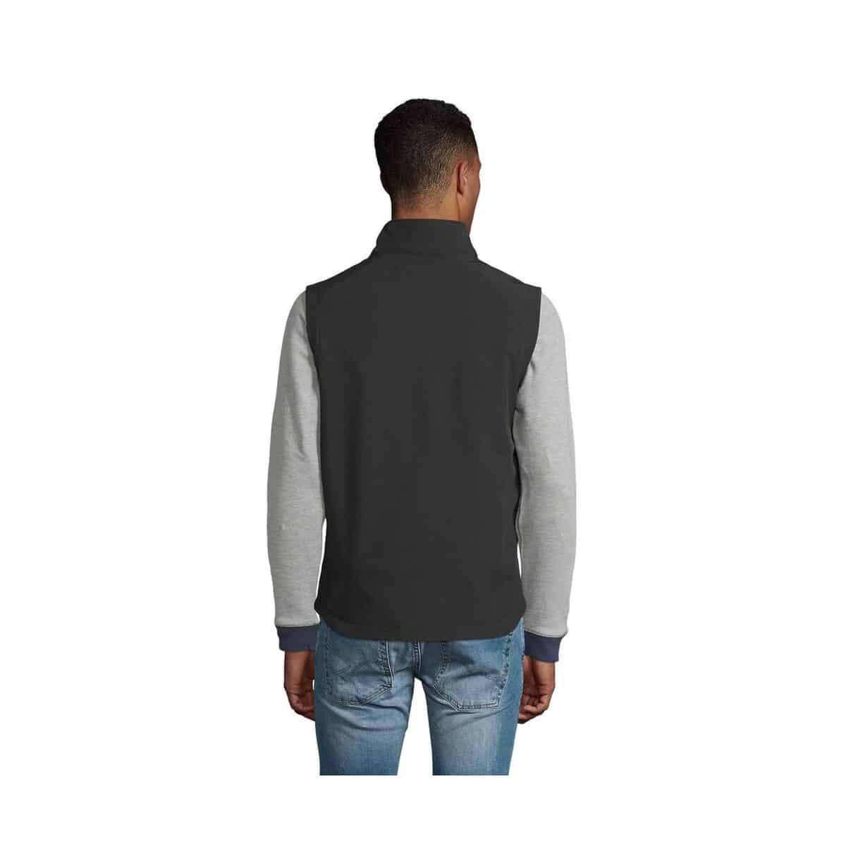 Bezrękawniki z logo – race bw men softshell race bw men s02887-bk-back RACE BW MEN SOFTSHELL RACE BW MEN s02887-bk-back