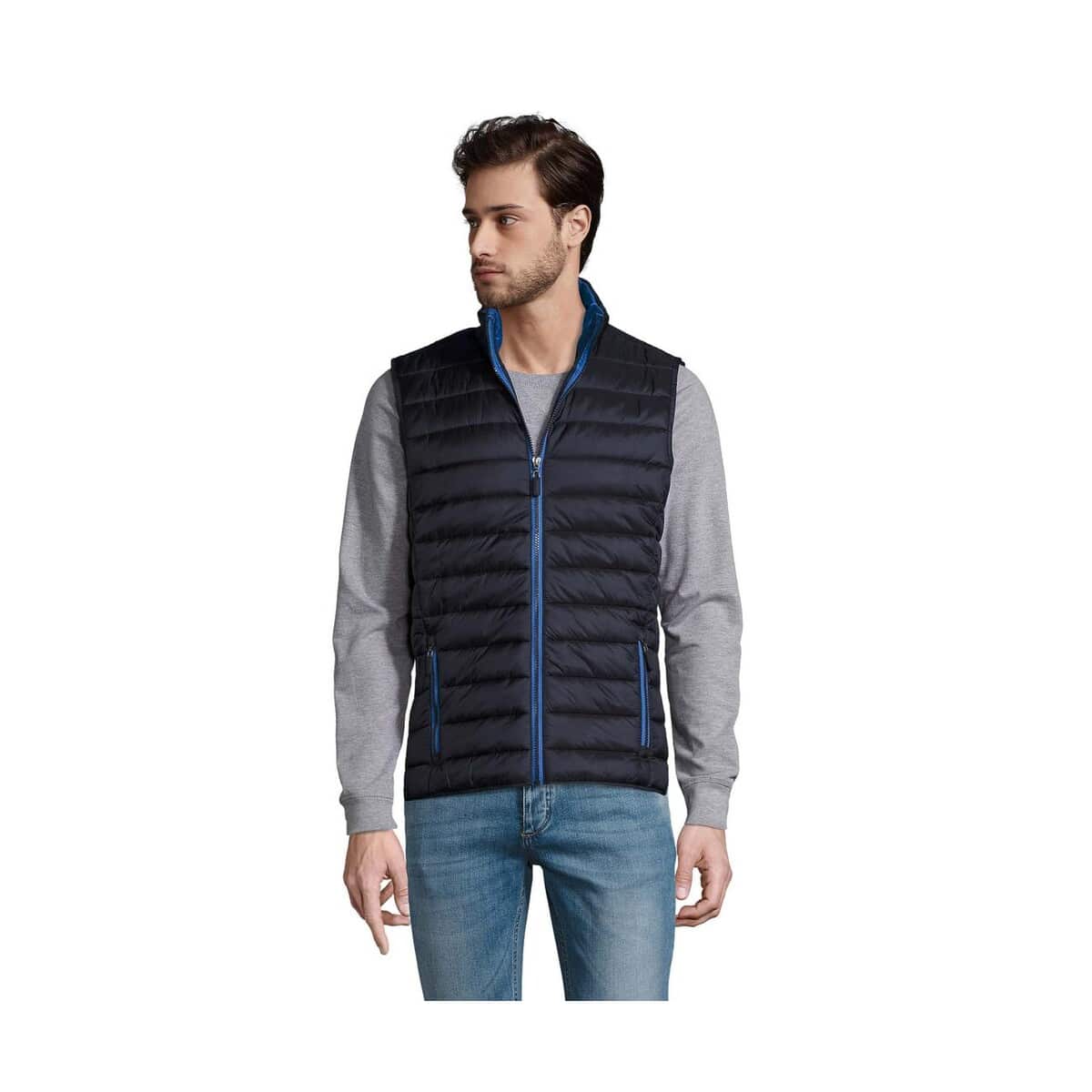 Bezrękawniki z logo – wave men bezrękawnik wave men s01436-ny WAVE MEN Bezrękawnik WAVE MEN s01436-ny