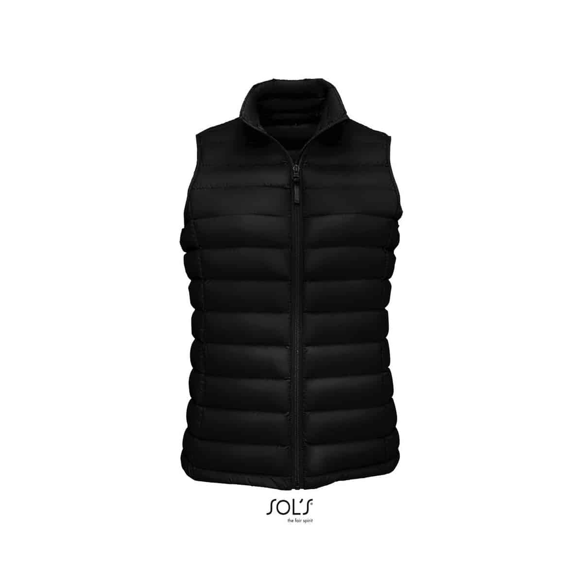 Bezrękawniki z logo – wilson bw damskie 380t wilson bw women s02890-bk-top WILSON BW Damskie 380T WILSON BW WOMEN s02890-bk-top