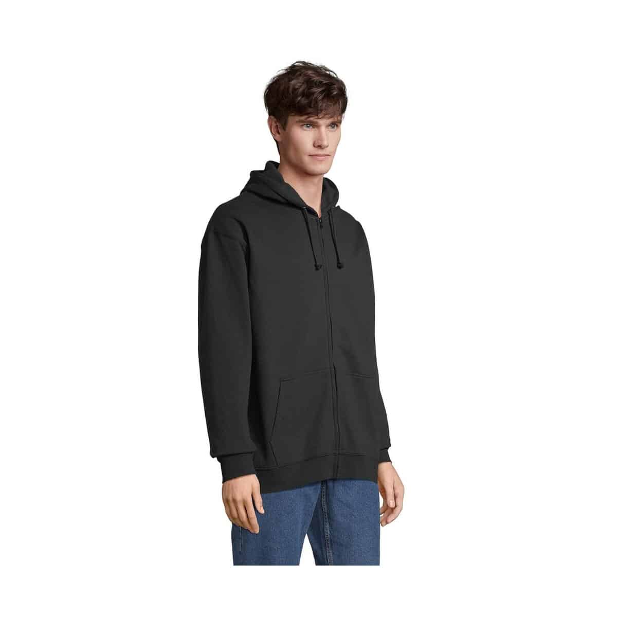 Bluzy z logo – carter bluza z kapturem carter s03812-bk-side CARTER Bluza z kapturem CARTER s03812-bk-side