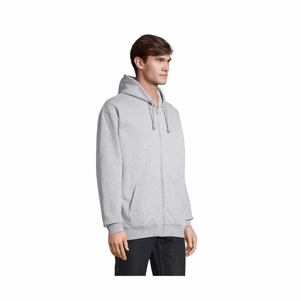 Bluzy z logo – carter bluza z kapturem carter s03812-gy-side CARTER Bluza z kapturem CARTER s03812-gy-side