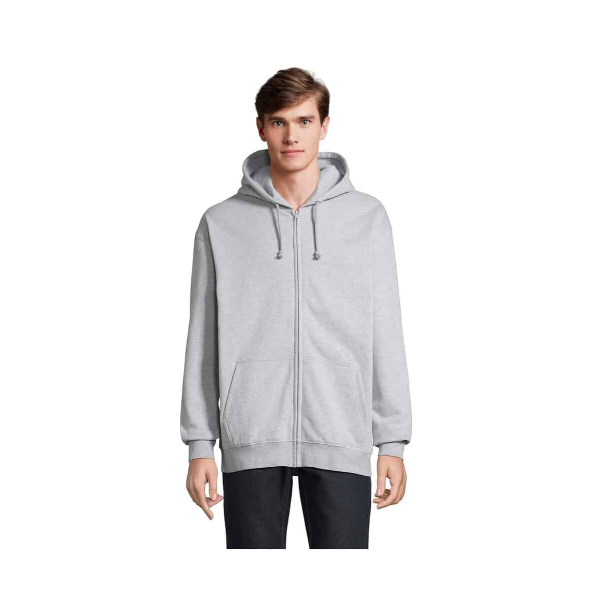 Bluzy z logo – carter bluza z kapturem carter s03812-gy CARTER Bluza z kapturem CARTER s03812-gy