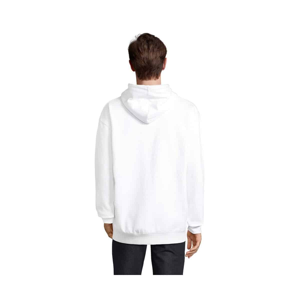 Bluzy z logo – carter bluza z kapturem carter s03812-wh-back CARTER Bluza z kapturem CARTER s03812-wh-back