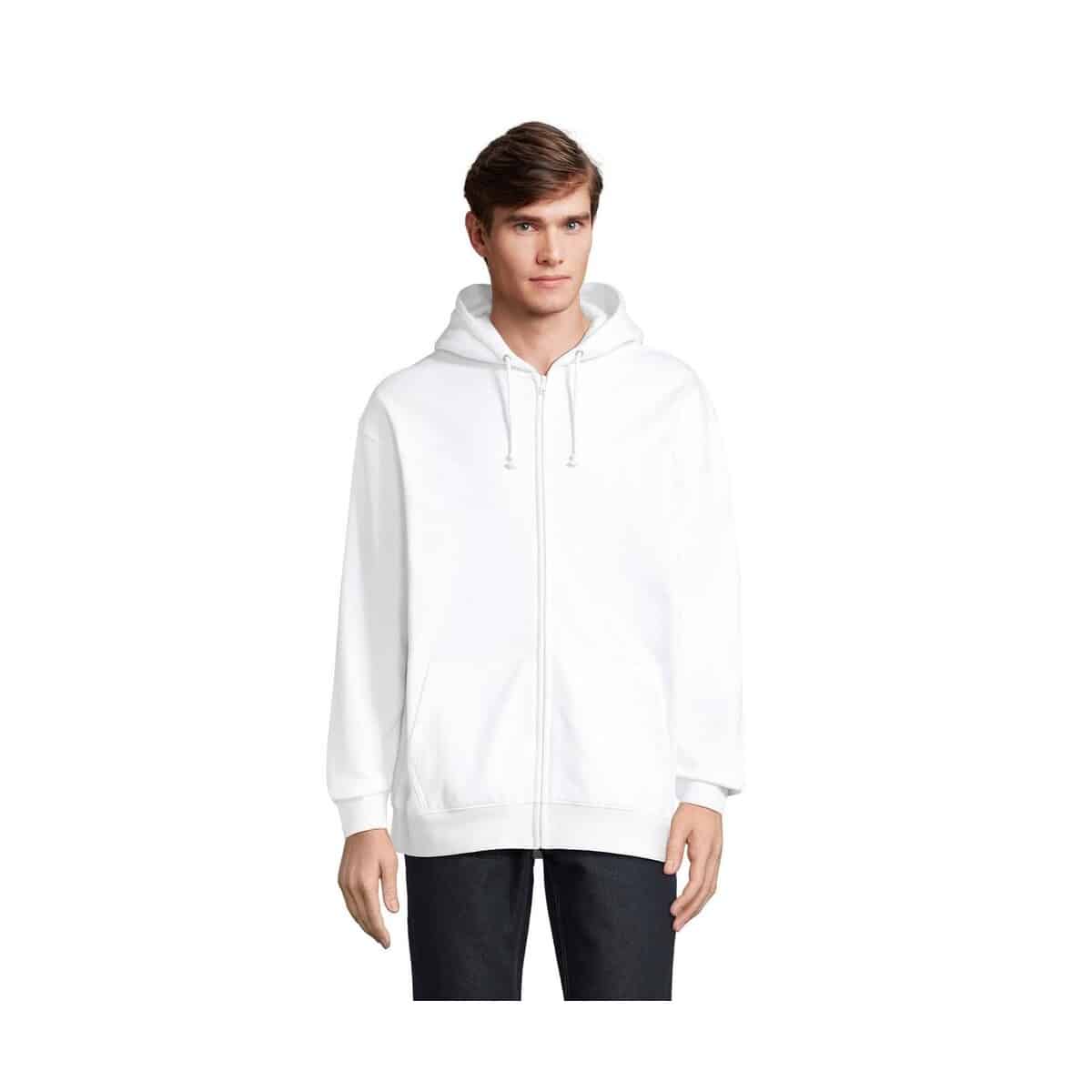 Bluzy z logo – carter bluza z kapturem carter s03812-wh CARTER Bluza z kapturem CARTER s03812-wh