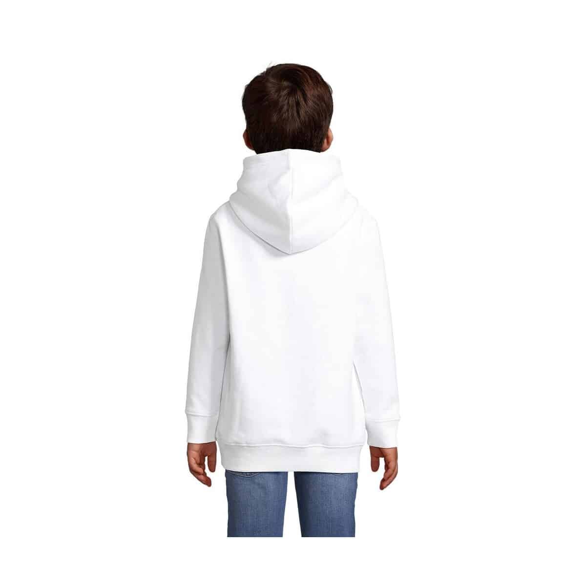 Bluzy z logo – condor kids bluza z kapturem condor kids s04238-wh-back CONDOR KIDS Bluza z kapturem CONDOR KIDS s04238-wh-back