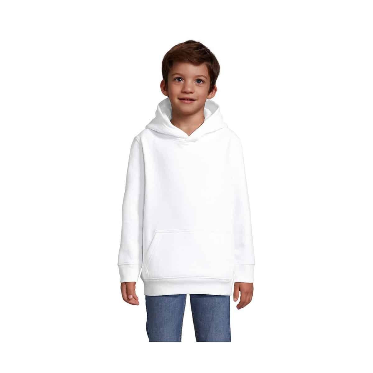 Bluzy z logo – condor kids bluza z kapturem condor kids s04238-wh CONDOR KIDS Bluza z kapturem CONDOR KIDS s04238-wh