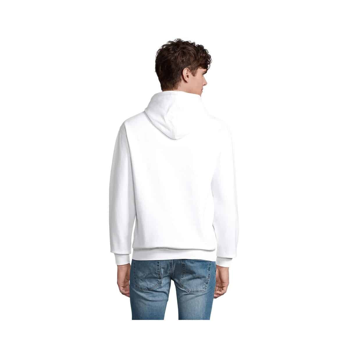 Bluzy z logo – condor uni bluza z kapturem condor s03815-wh-back CONDOR Uni Bluza z kapturem CONDOR s03815-wh-back