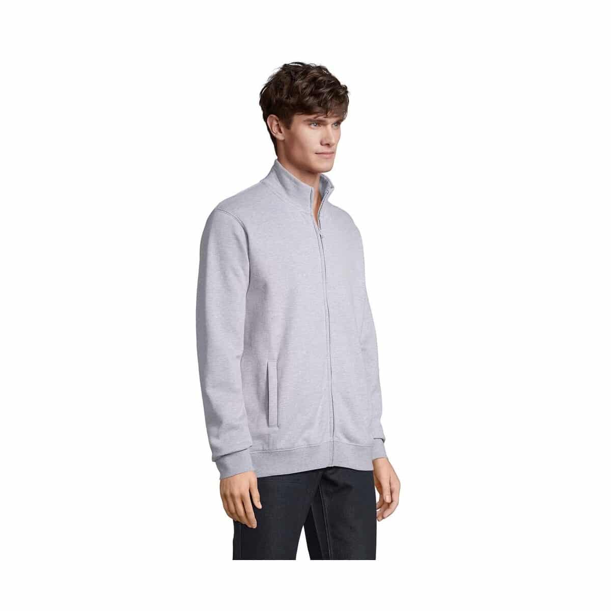 Bluzy z logo – cooper bluza z zamkiem cooper s04240-gy-side COOPER Bluza z zamkiem COOPER s04240-gy-side