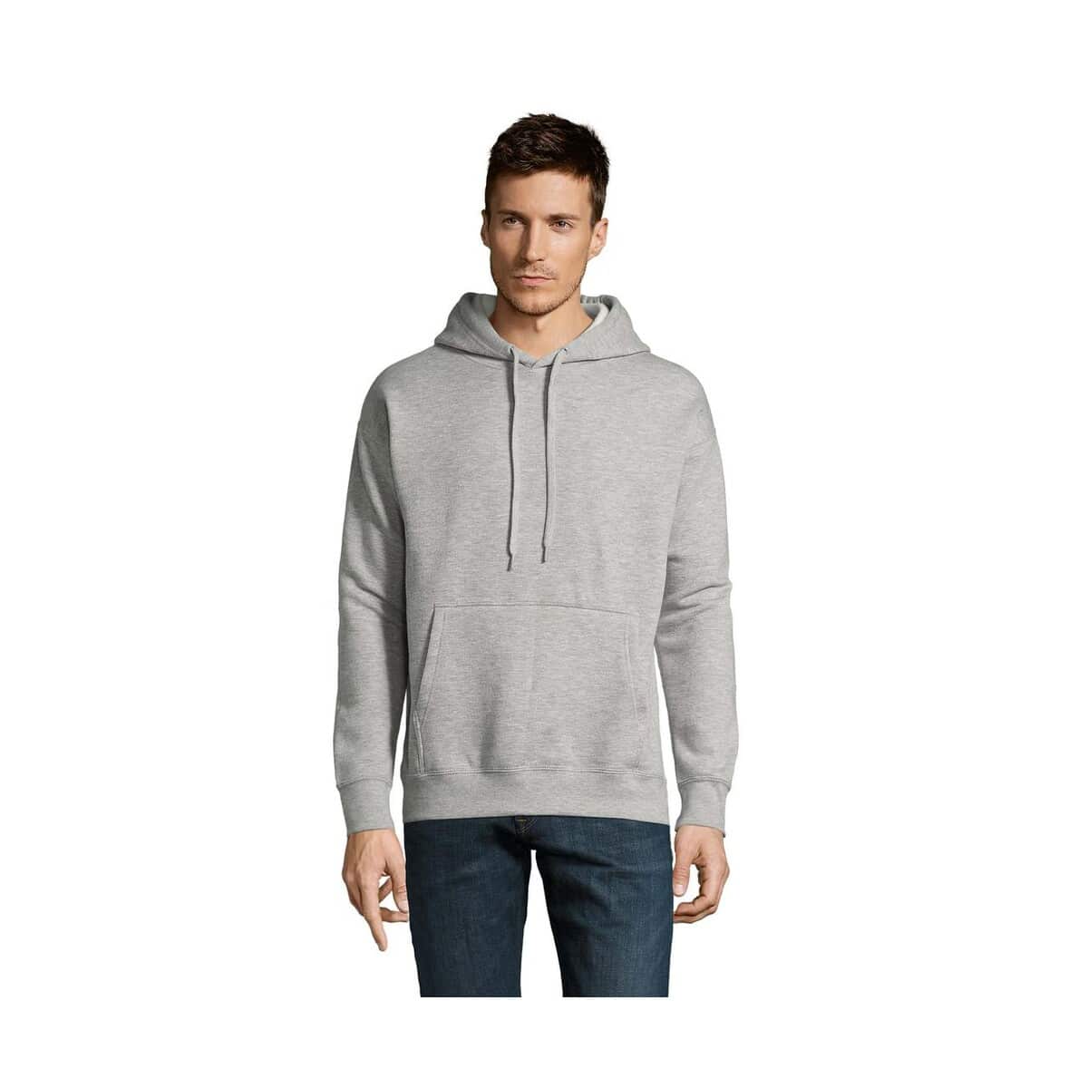 Bluzy z logo – slam uni bluza z kapturem slam s13251-gm SLAM Uni Bluza z kapturem SLAM s13251-gm