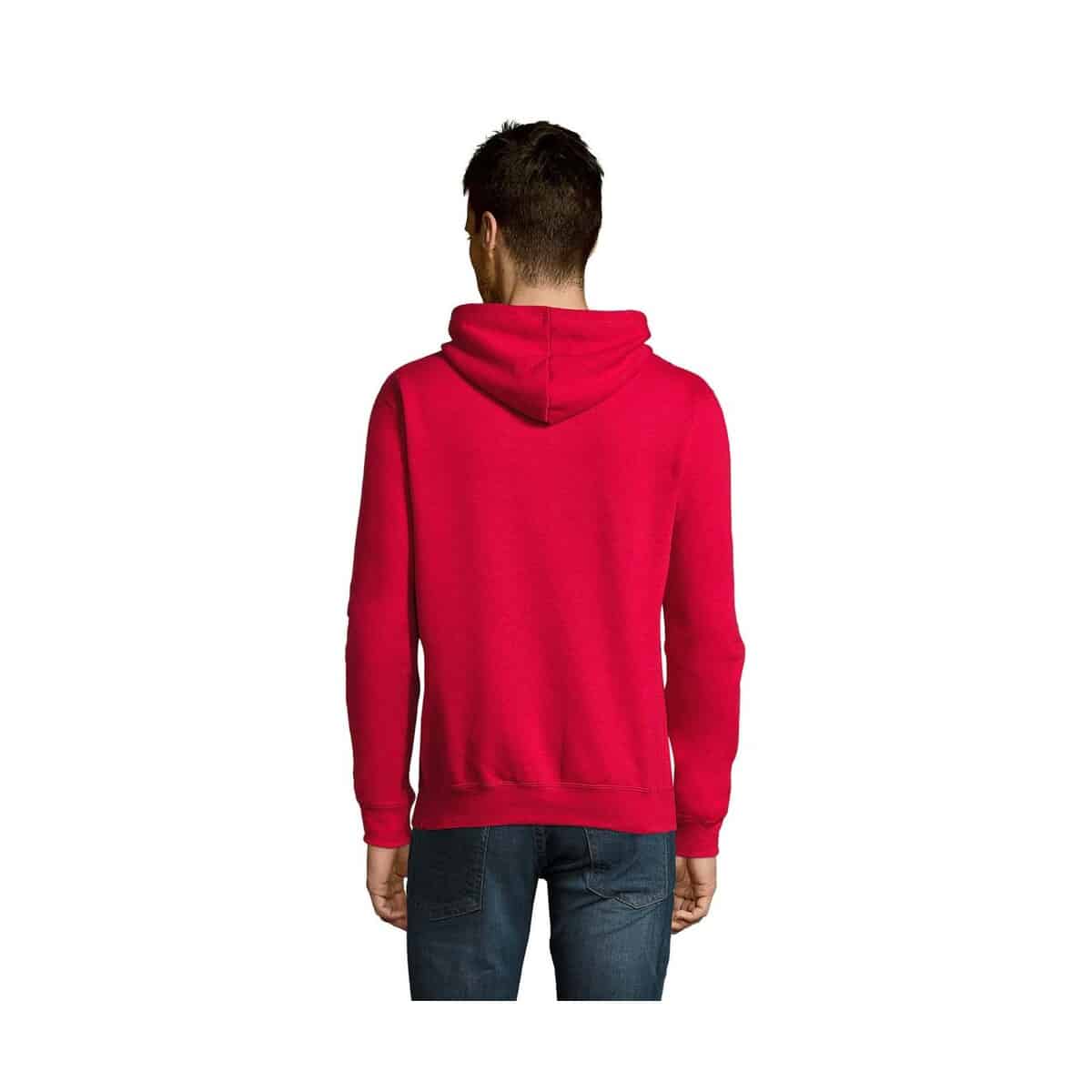 Bluzy z logo – slam uni bluza z kapturem slam s13251-rd-back SLAM Uni Bluza z kapturem SLAM s13251-rd-back