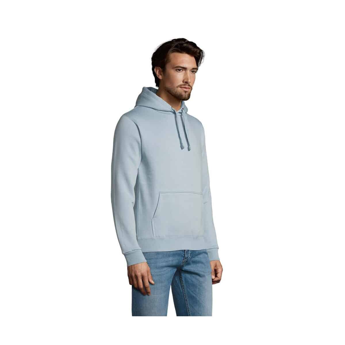 Bluzy z logo – spencer męska bluza 280g spencer s02991-cy-side SPENCER męska bluza 280g SPENCER s02991-cy-side