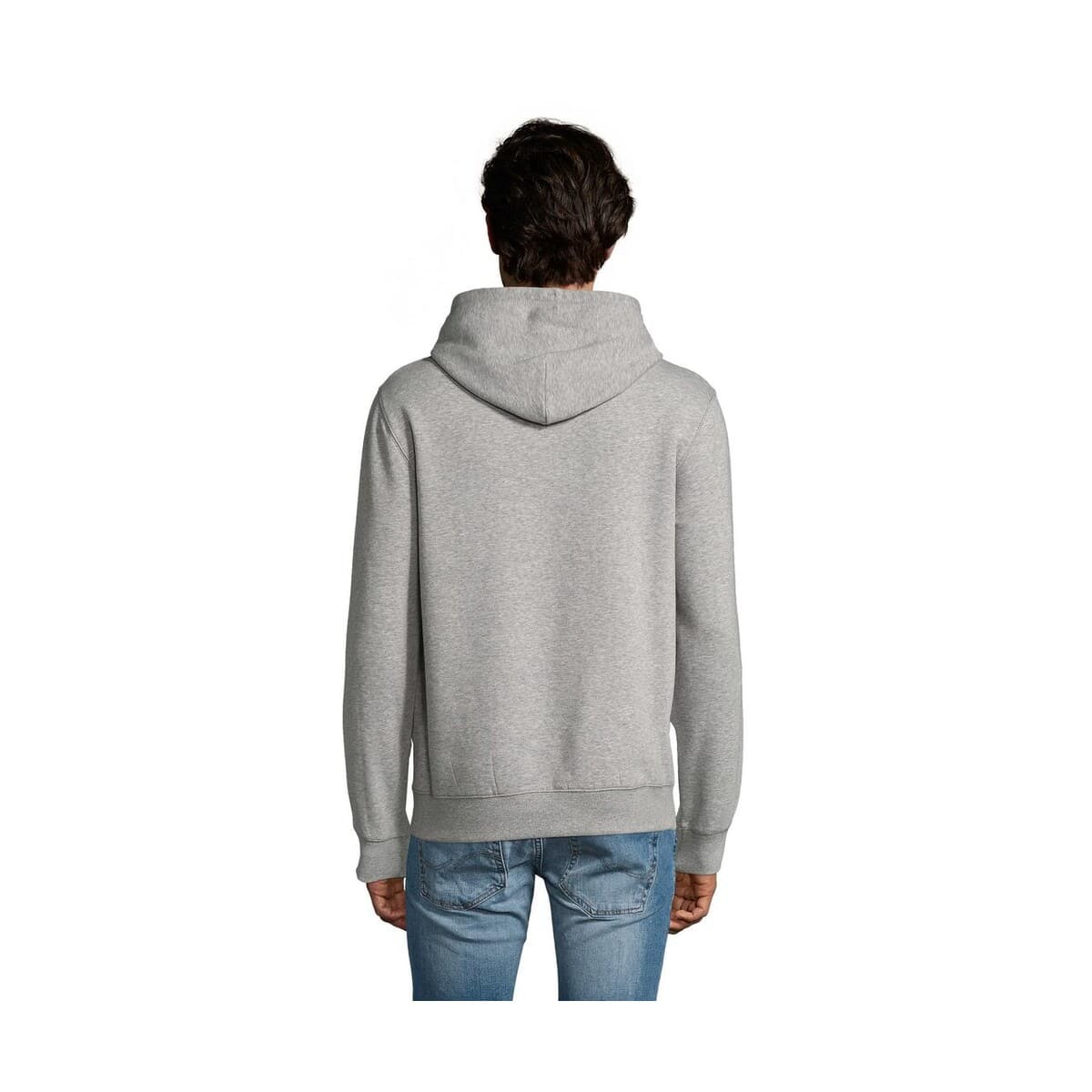 Bluzy z logo – spencer męska bluza 280g spencer s02991-gy-back SPENCER męska bluza 280g SPENCER s02991-gy-back