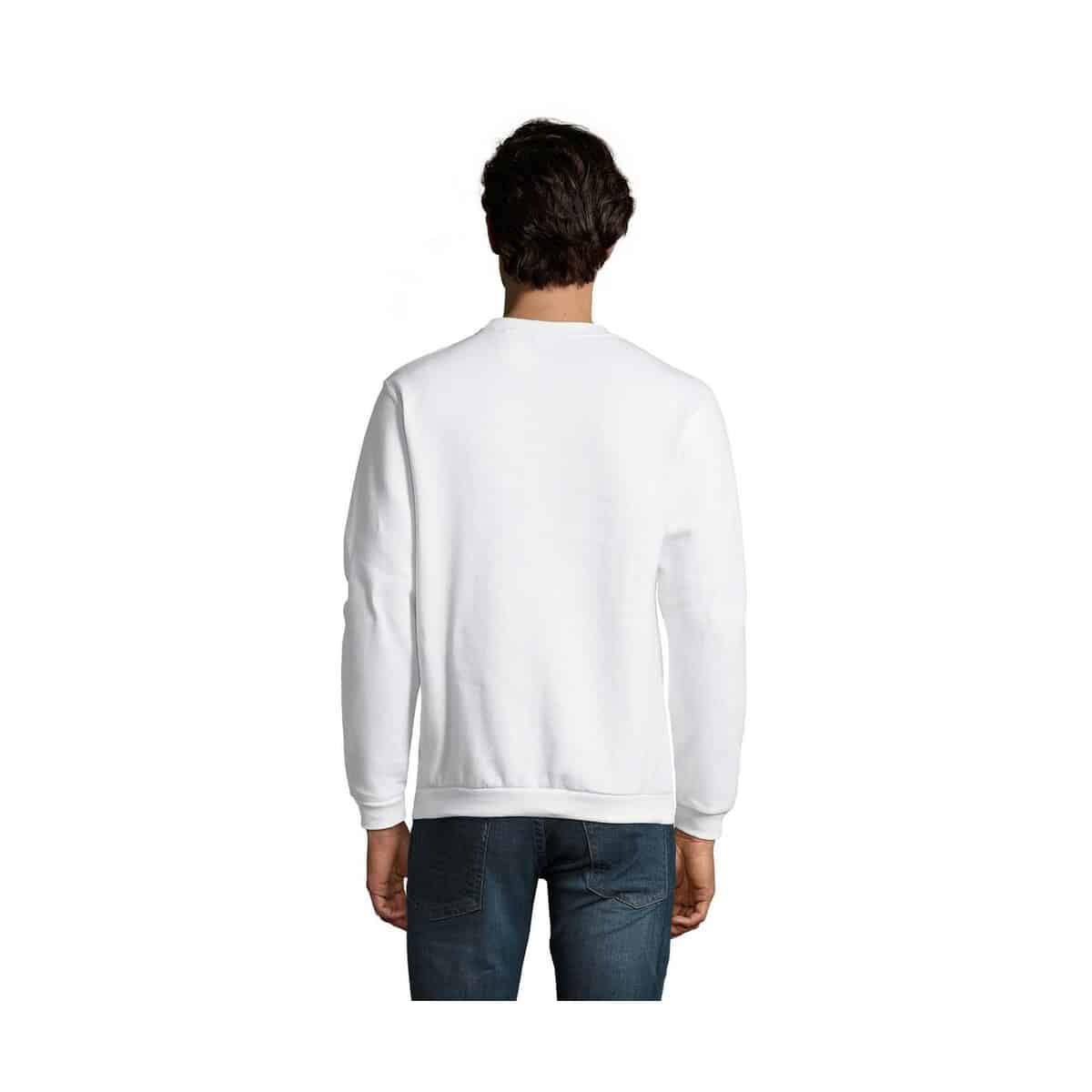 Bluzy z logo – spider męska bluza 260g spider s01168-wh-back SPIDER Męska bluza 260g SPIDER s01168-wh-back
