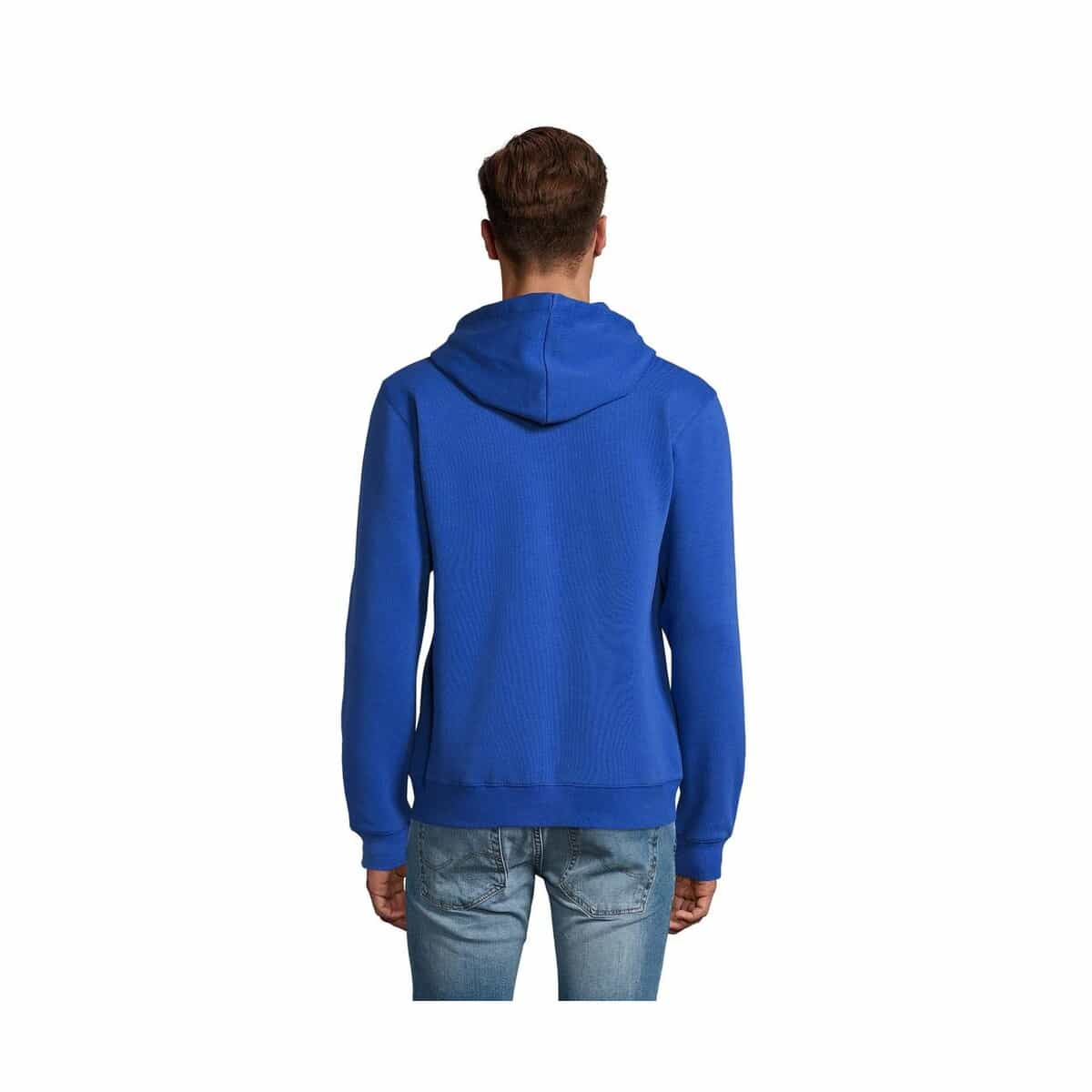 Bluzy z logo – spike hood męskie 280gr spike men s03105-rb-back SPIKE HOOD Męskie 280gr SPIKE MEN s03105-rb-back