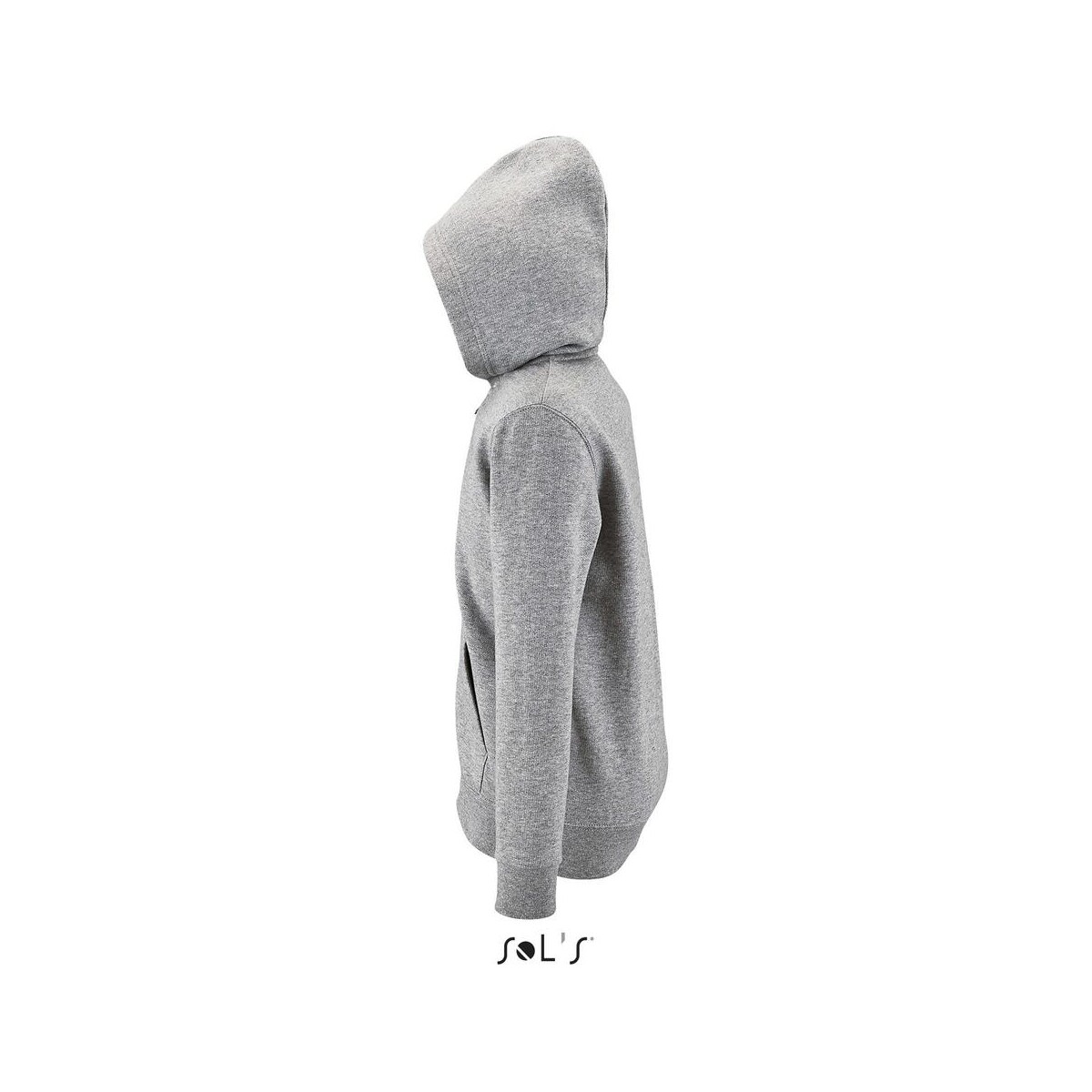 Bluzy z logo – stone dziecięcy hoodie stone kids s02092-gy-side STONE Dziecięcy hoodie STONE KIDS s02092-gy-side