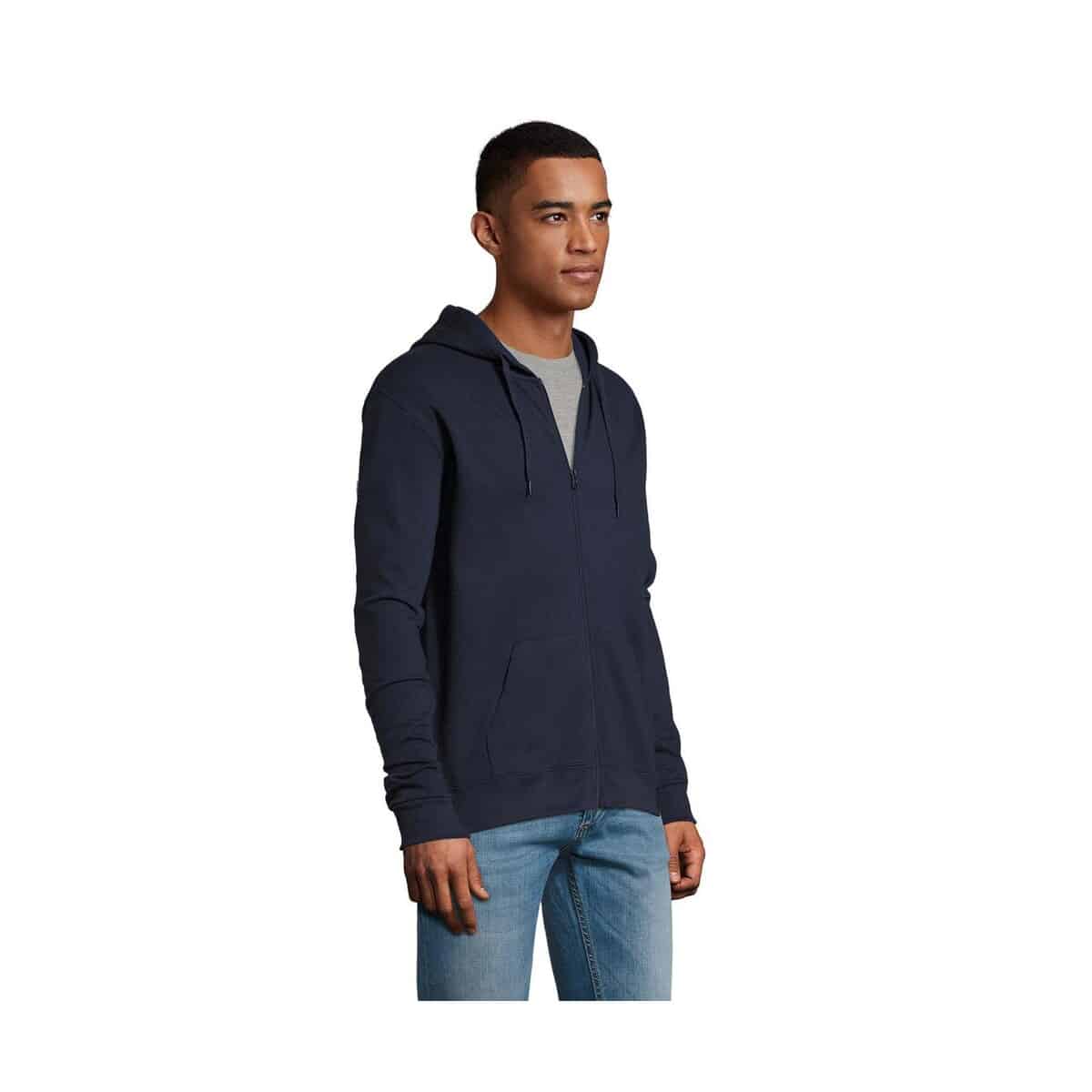 Bluzy z logo – stone uni hoodie 260g stone s01714-fn-side STONE UNI HOODIE 260g STONE s01714-fn-side