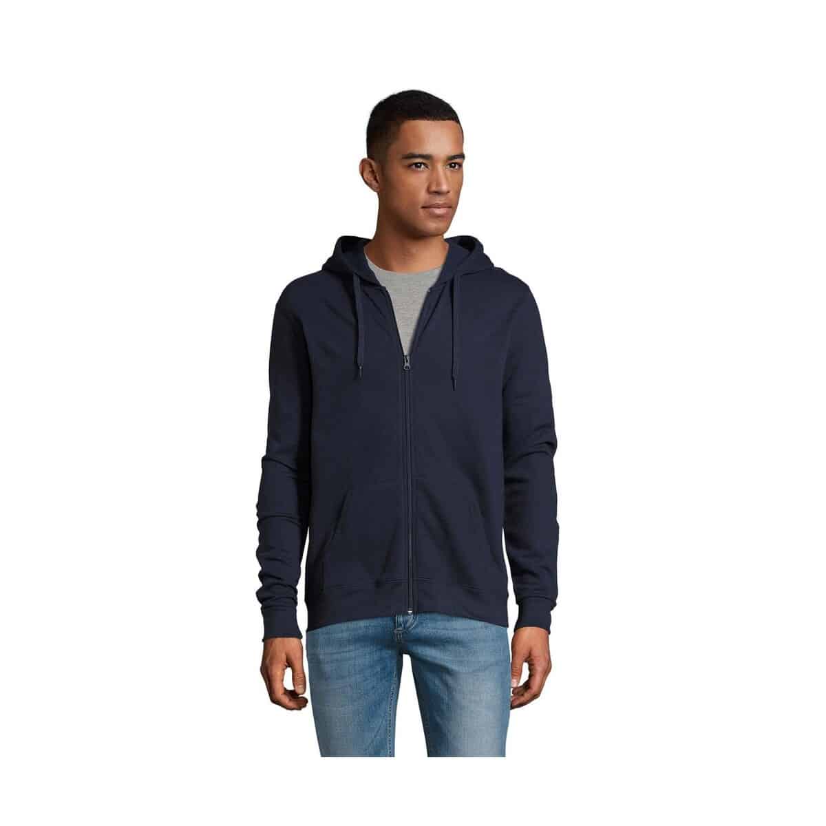 Bluzy z logo – stone uni hoodie 260g stone s01714-fn STONE UNI HOODIE 260g STONE s01714-fn