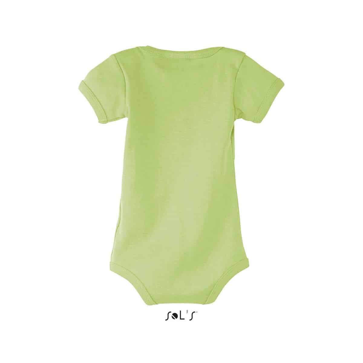Gadżety tekstylne z logo – bambino dziecięce body 180g bambino s00583-ag-back BAMBINO Dziecięce body 180g BAMBINO s00583-ag-back