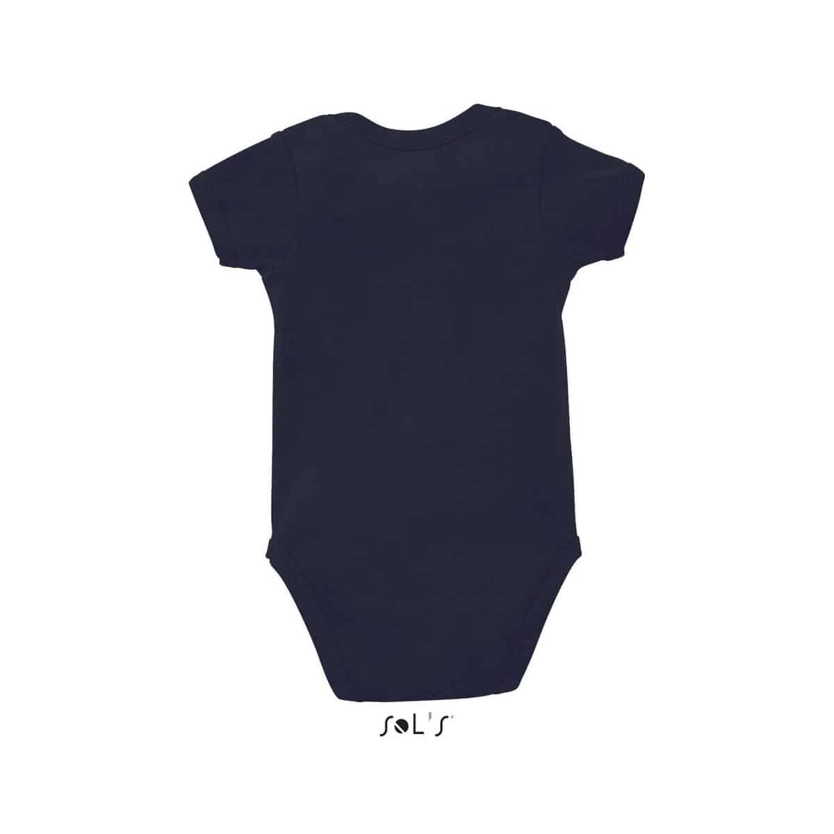 Gadżety tekstylne z logo – bambino dziecięce body 180g bambino s00583-fn-back BAMBINO Dziecięce body 180g BAMBINO s00583-fn-back
