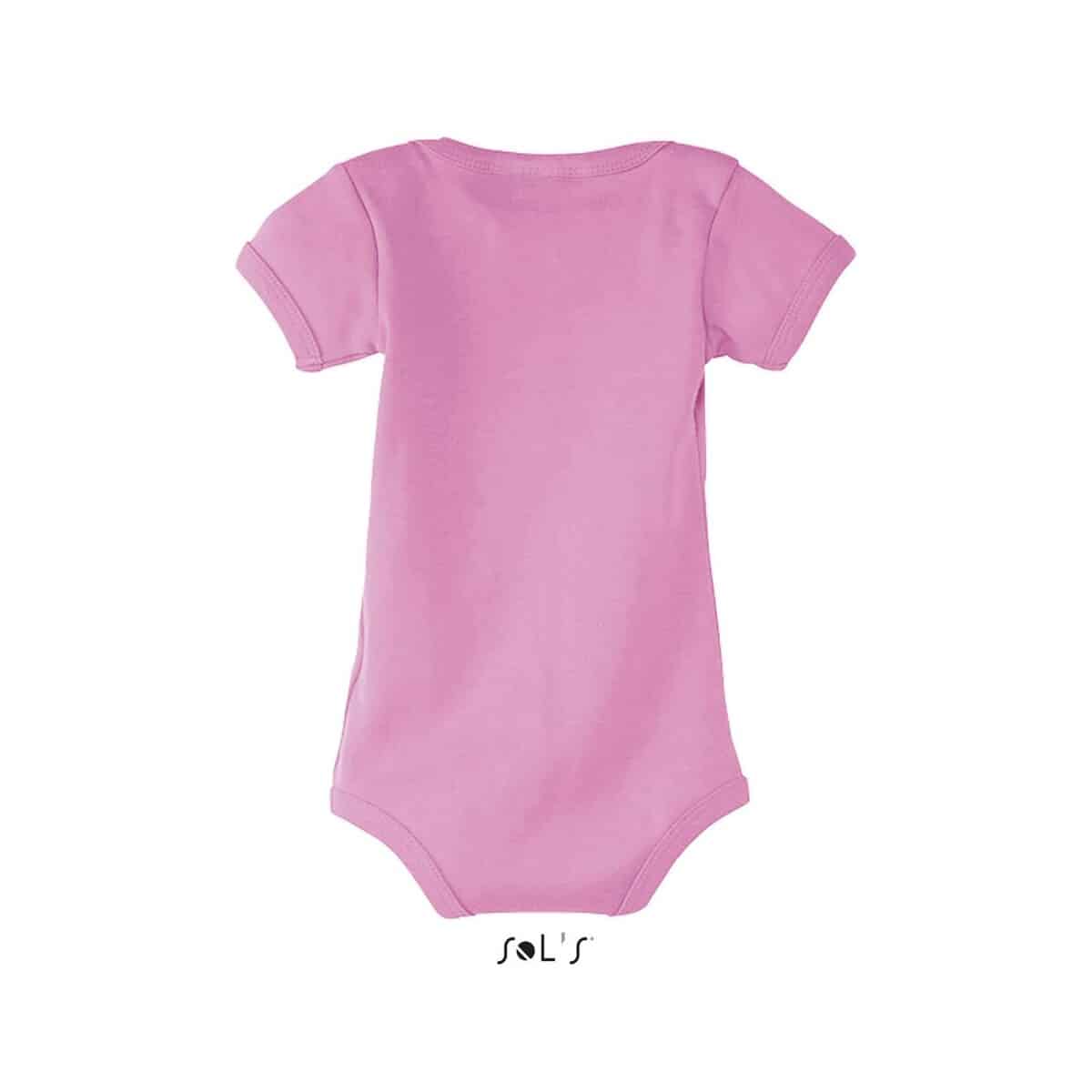 Gadżety tekstylne z logo – bambino dziecięce body 180g bambino s00583-op-back BAMBINO Dziecięce body 180g BAMBINO s00583-op-back
