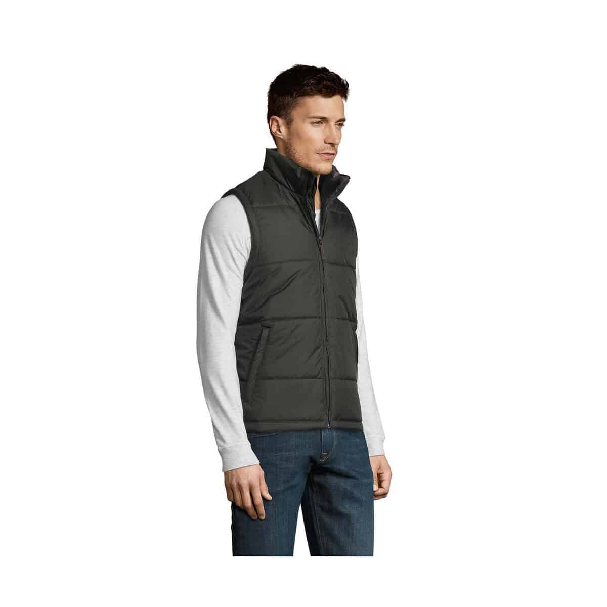 Kamizelki z logo – pikowana kamizelka warm warm s44002-cr-side Pikowana kamizelka WARM WARM s44002-cr-side