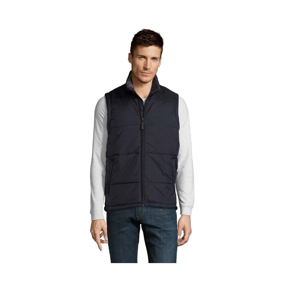 Kamizelki z logo – pikowana kamizelka warm warm s44002-ny Pikowana kamizelka WARM WARM s44002-ny