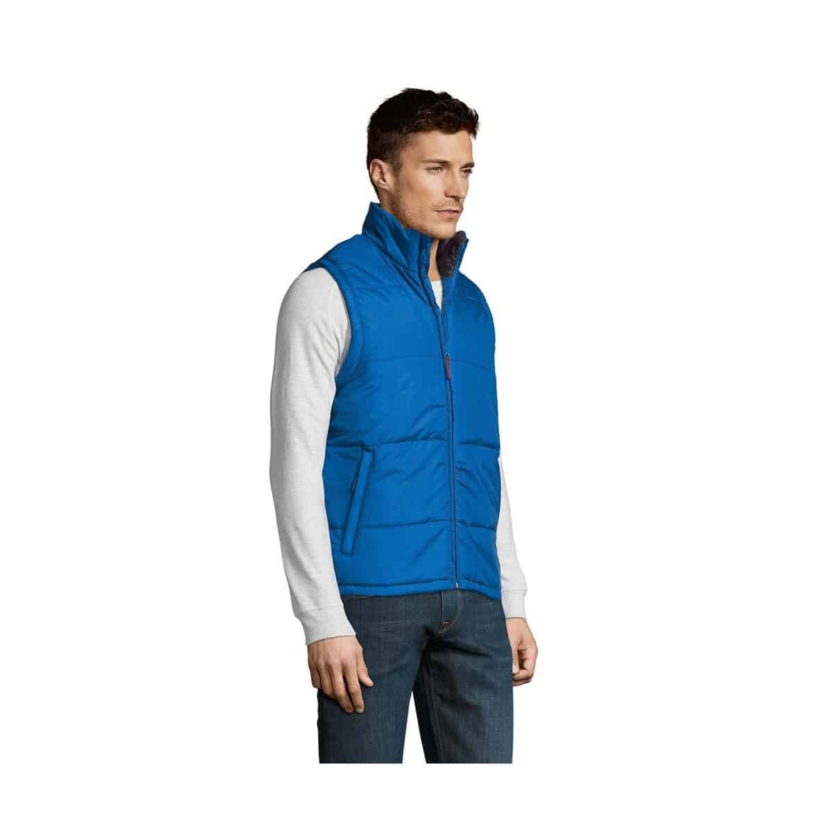 Kamizelki z logo – pikowana kamizelka warm warm s44002-rb-side Pikowana kamizelka WARM WARM s44002-rb-side