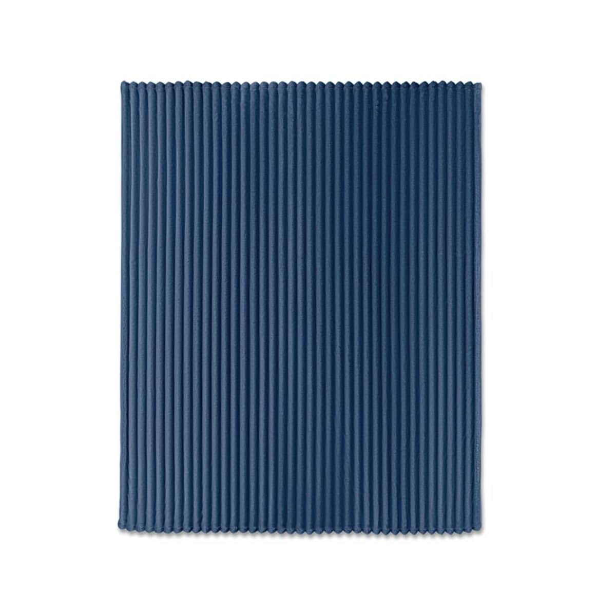 Koce z logo – polarowy koc w paski rpet nieve mo3184-04-top Polarowy koc w paski RPET NIEVE mo3184-04-top