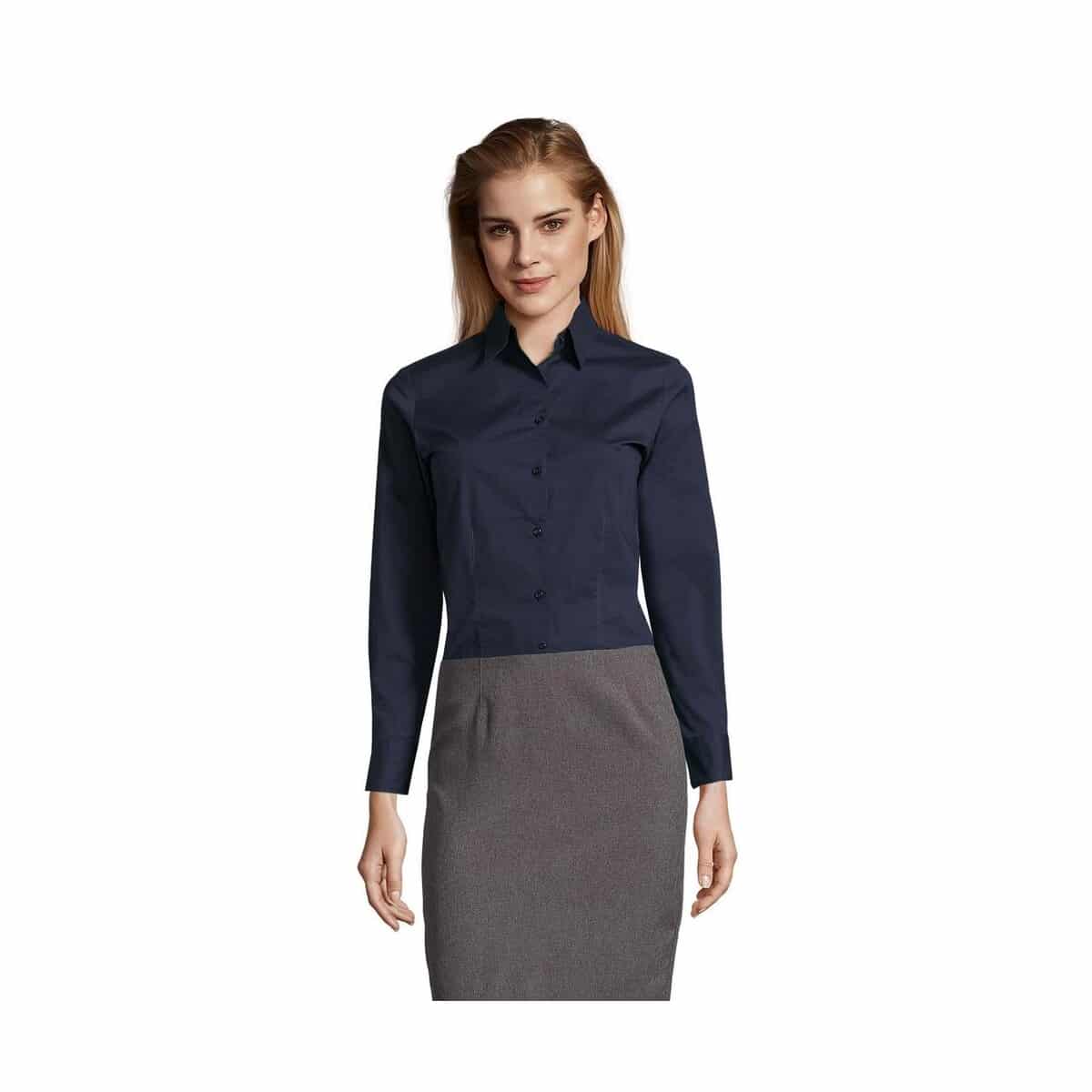 Koszule z logo – eden damska koszula 140g eden s17015-ef EDEN damska koszula 140g EDEN s17015-ef