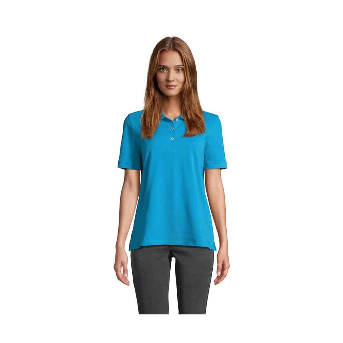 Koszulki polo z logo – pacific women polo pacific women s04440-aq PACIFIC WOMEN POLO PACIFIC WOMEN s04440-aq