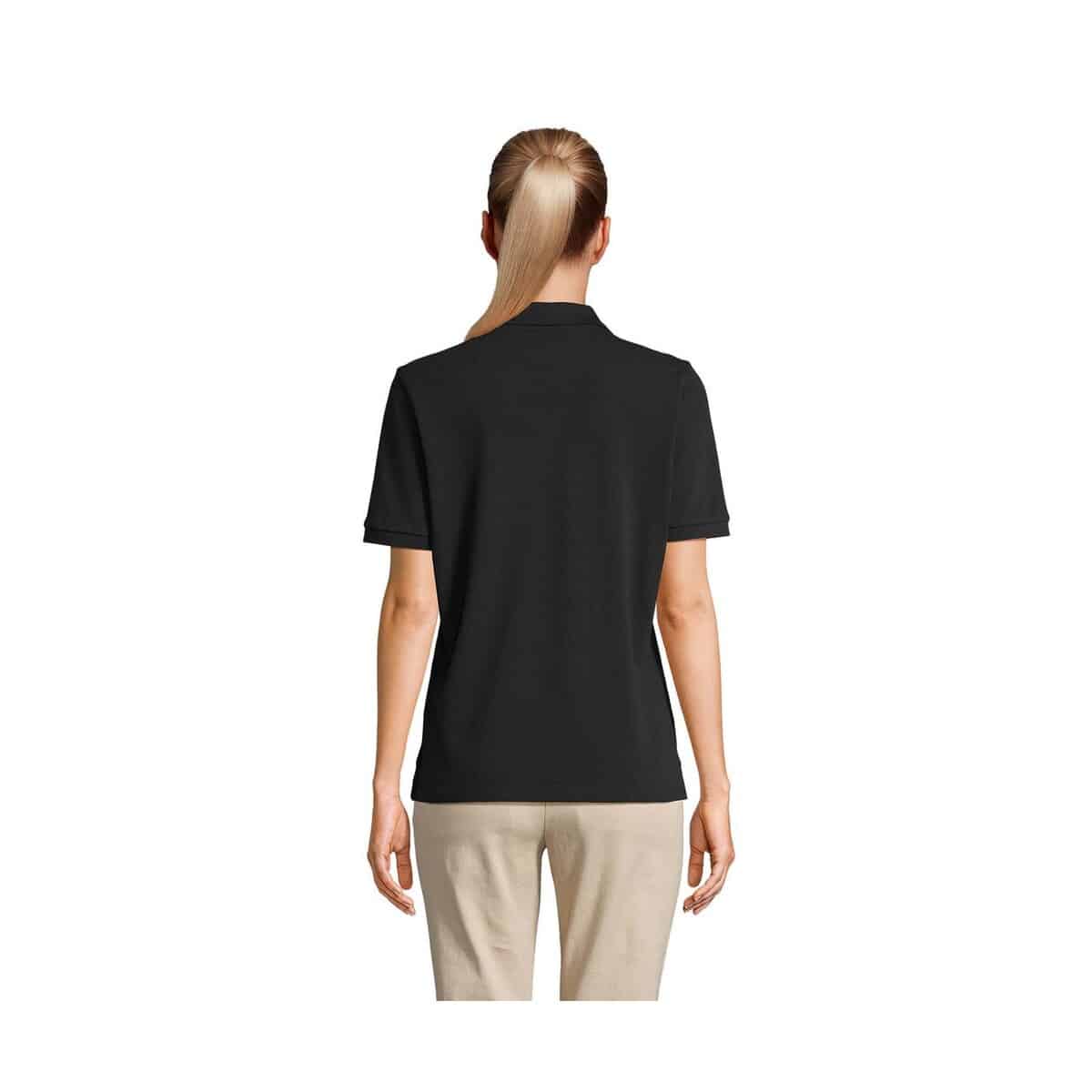 Koszulki polo z logo – pacific women polo pacific women s04440-bk-back PACIFIC WOMEN POLO PACIFIC WOMEN s04440-bk-back