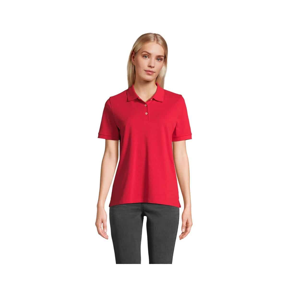 Koszulki polo z logo – pacific women polo pacific women s04440-rd PACIFIC WOMEN POLO PACIFIC WOMEN s04440-rd