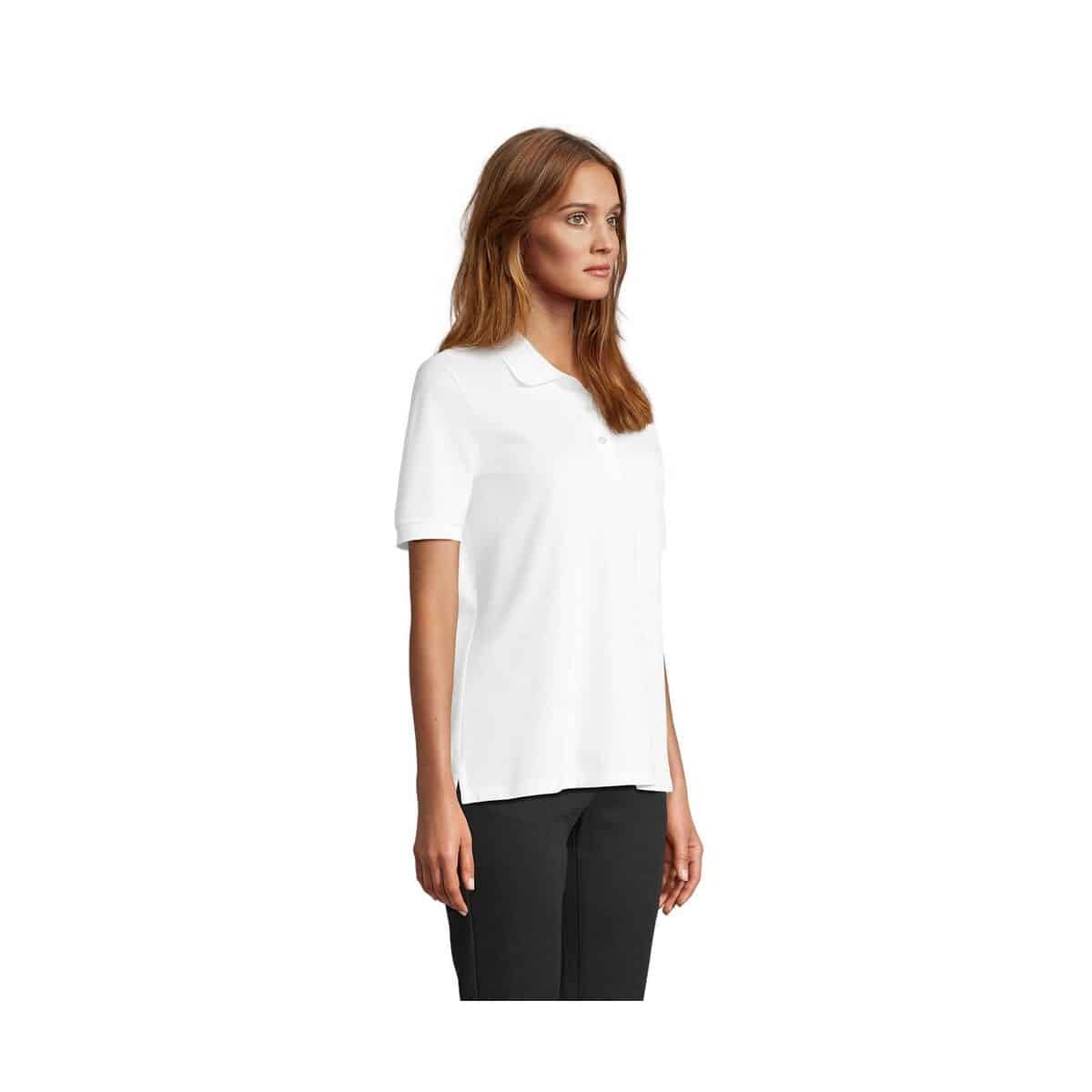 Koszulki polo z logo – pacific women polo pacific women s04440-wh-side PACIFIC WOMEN POLO PACIFIC WOMEN s04440-wh-side