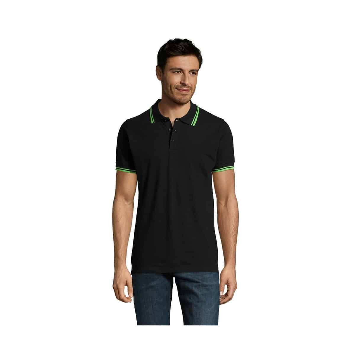 Koszulki polo z logo – pasadena męskie polo 200g pasadena men s00577-bn PASADENA męskie polo 200g PASADENA MEN s00577-bn